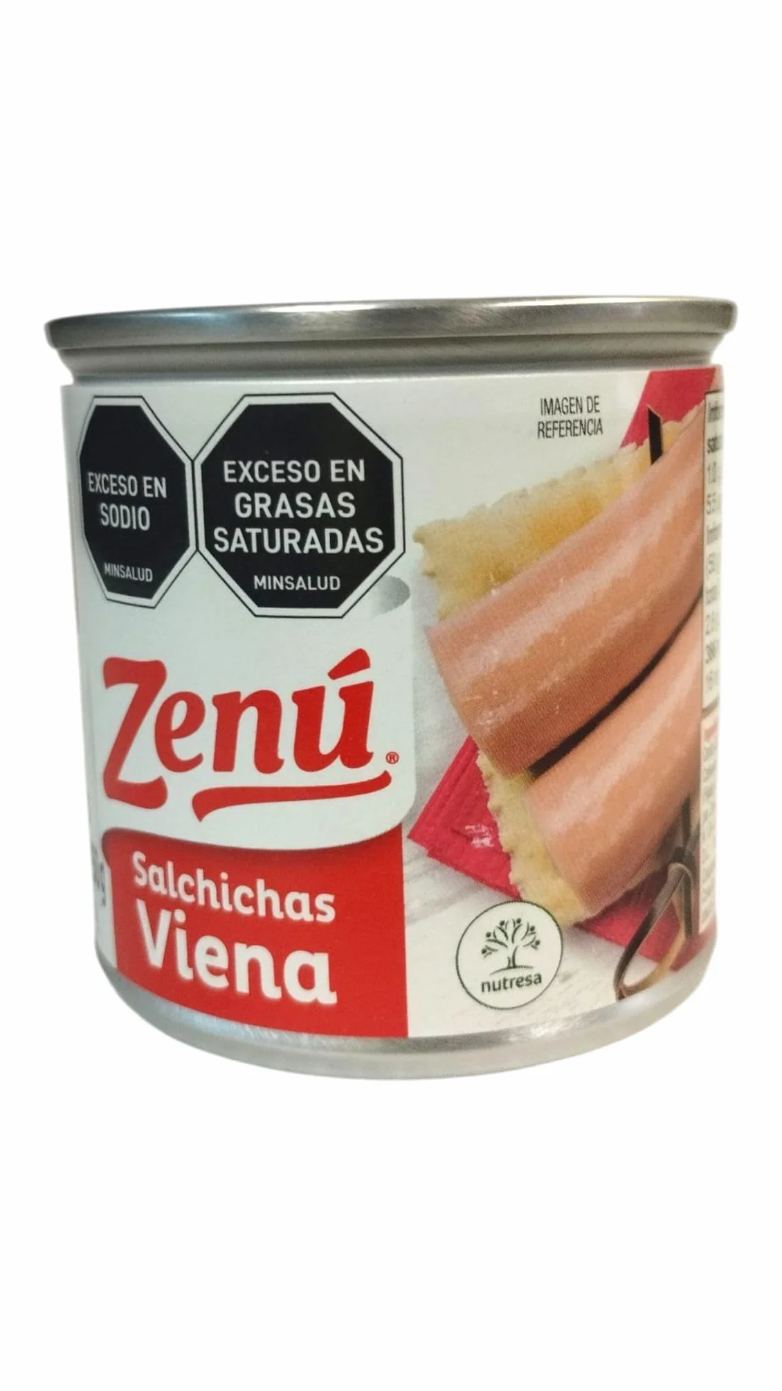 SALCHICHAS VIENA ZENU SALCHICHA MIXTA DE CERDO Y POLLO 150 GRAMOS