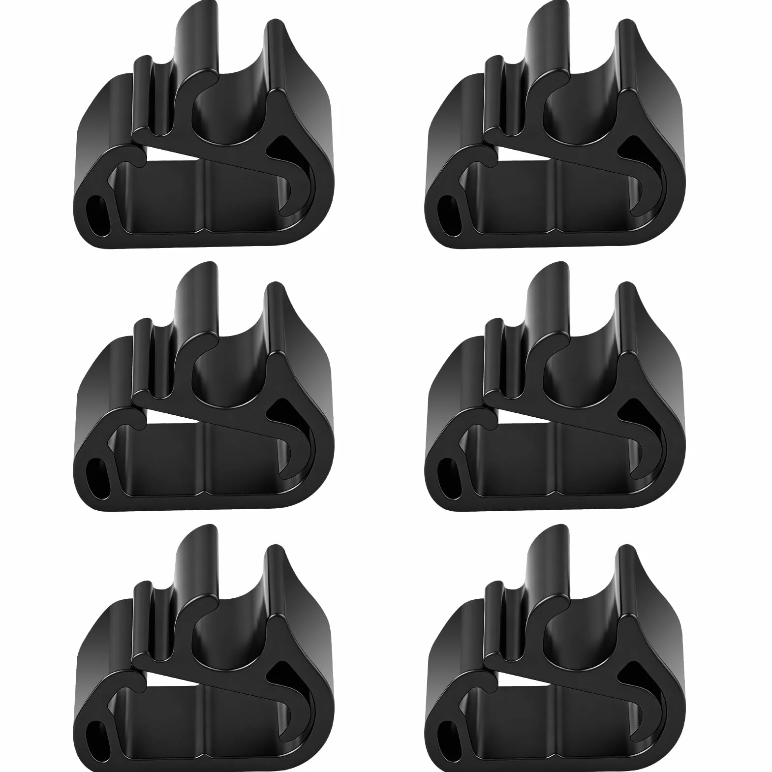 6 Piezas de Clips para Brazos de Limpiaparabrisas para Peugeot 3008 5008 C5 DS7 Flejes Sujeción Limpia para Brisas Clips de Sujeciones Repuestos para Brazo para Fijación de Manguera Lavaparabrisas