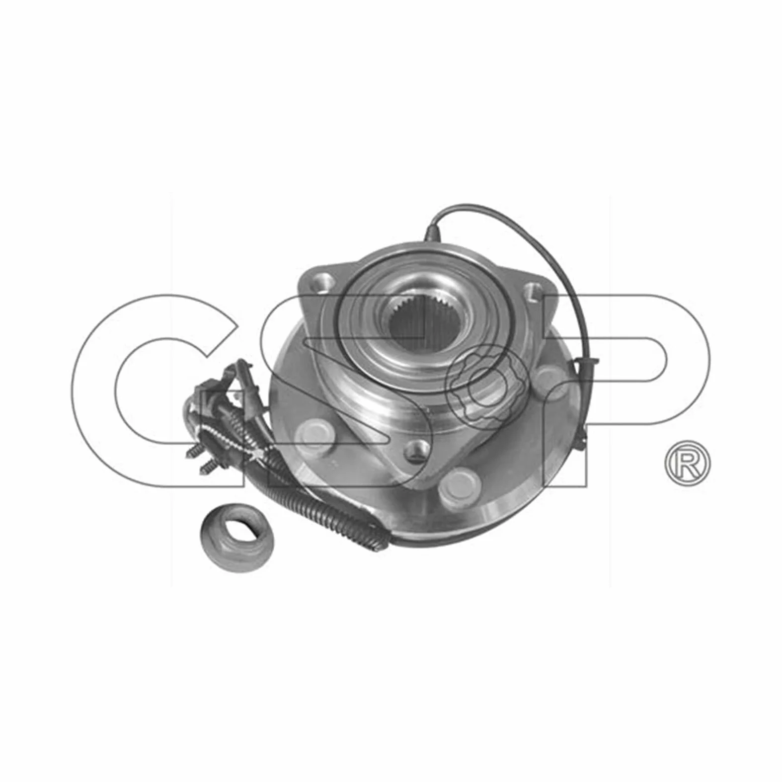 GSP Radlagersatz 9332008K