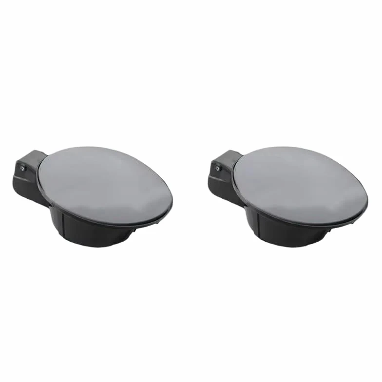 Tapón de aceite del motor 2X Tapa De Puerta Llenado Tanque Combustible Cubierta Solapa Sin Imprimación 6R0809857 Para Polo Para 6C 2011-2019
