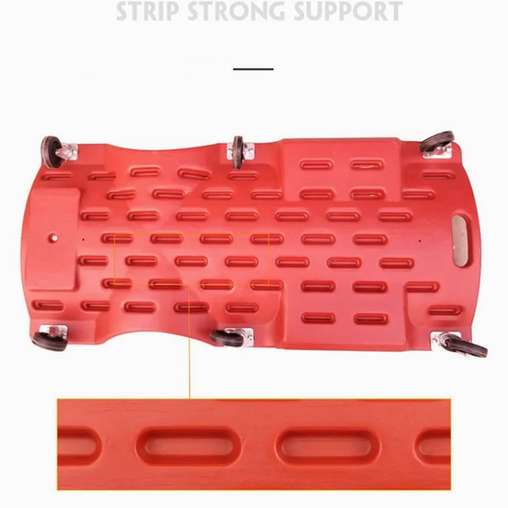 Camilla De Plástico, Tablero De Plástico Con Caja De Herramientas, Manija Portátil, Cabeza De Reposacabezas, Cuerpo Ergonómico De PE, Herramientas De Reparación De Automóviles, 320 Lbs De Capacidad