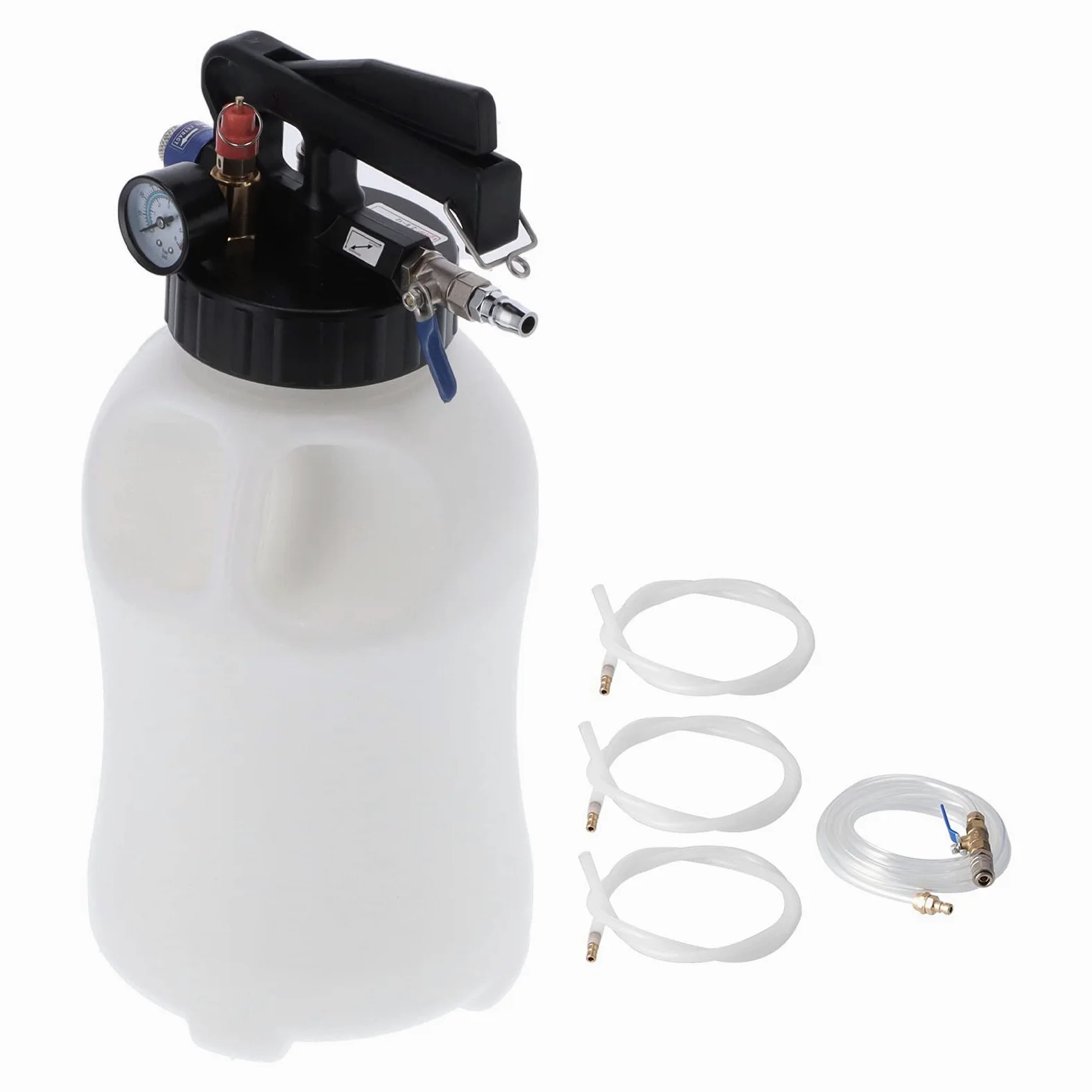 Dioche Change Tool Fluid Juego de Herramientas de Repuesto para de Fluido de Aceite de Motor, Dispensador de Aceite de Transmisión Automática Neumática de 6L, para Cambios de Rápidos y Seguros