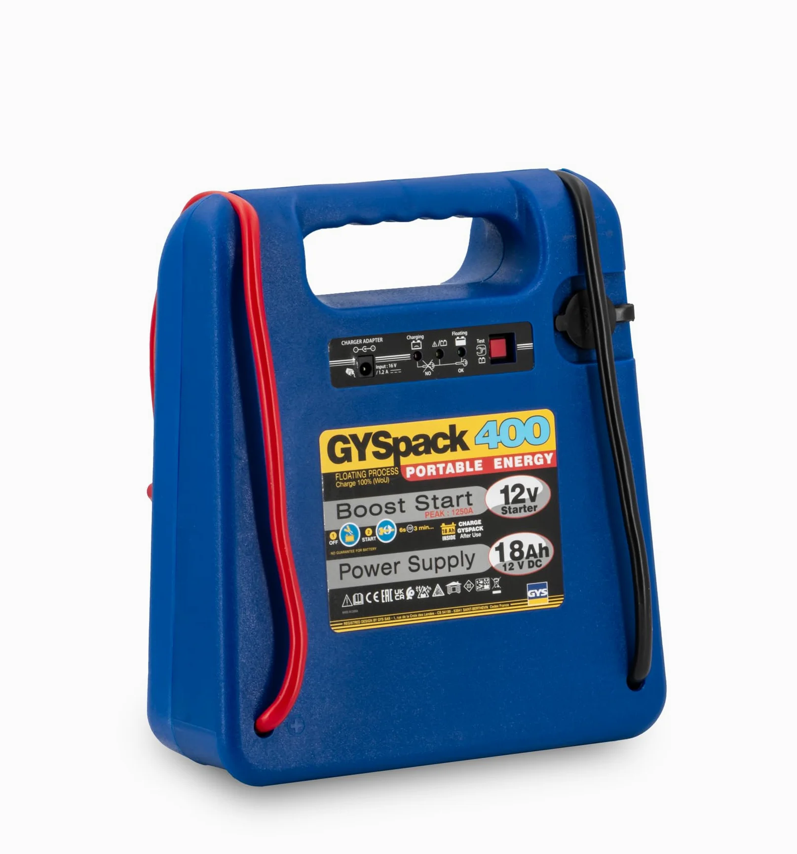 GYS 025455 Batería aparato auxiliar de arranque para Automóviles de turismo para Moto