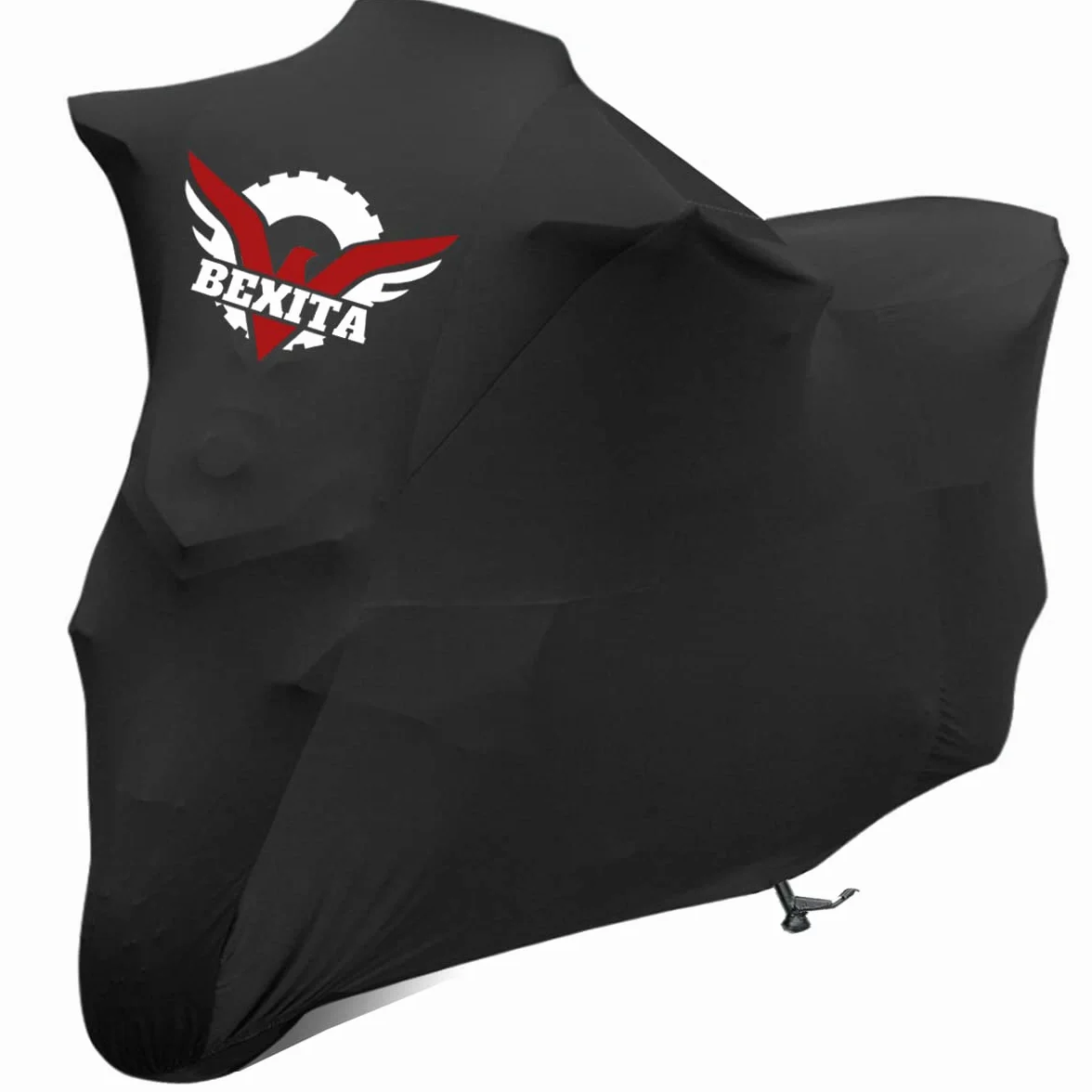 Funda Moto Interior Cubierta Motocicleta Elastica Stretch Suave para Motocicleta Ciclomotor Motocross Scooter Vespa, XXL: Longitud del Vehículo (200 a 221cm)