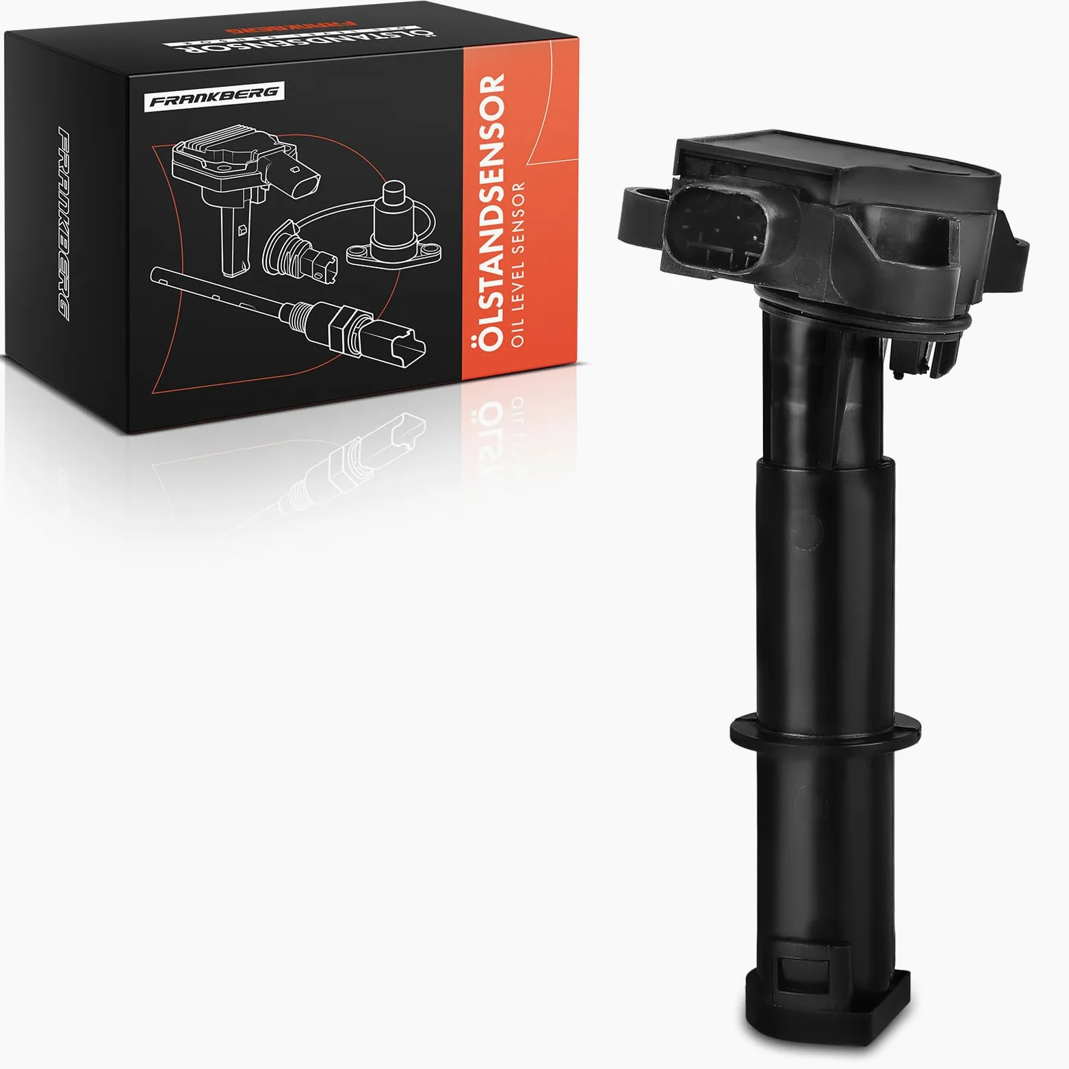 Frankberg Sensor de nivel de aceite diésel 0009050401 | Compatible con: Autobús Vito W639, Viano W639, Sprinter 35-T Caja B906, Clase G W461, Sprinter 5-T plataforma/chasis B906