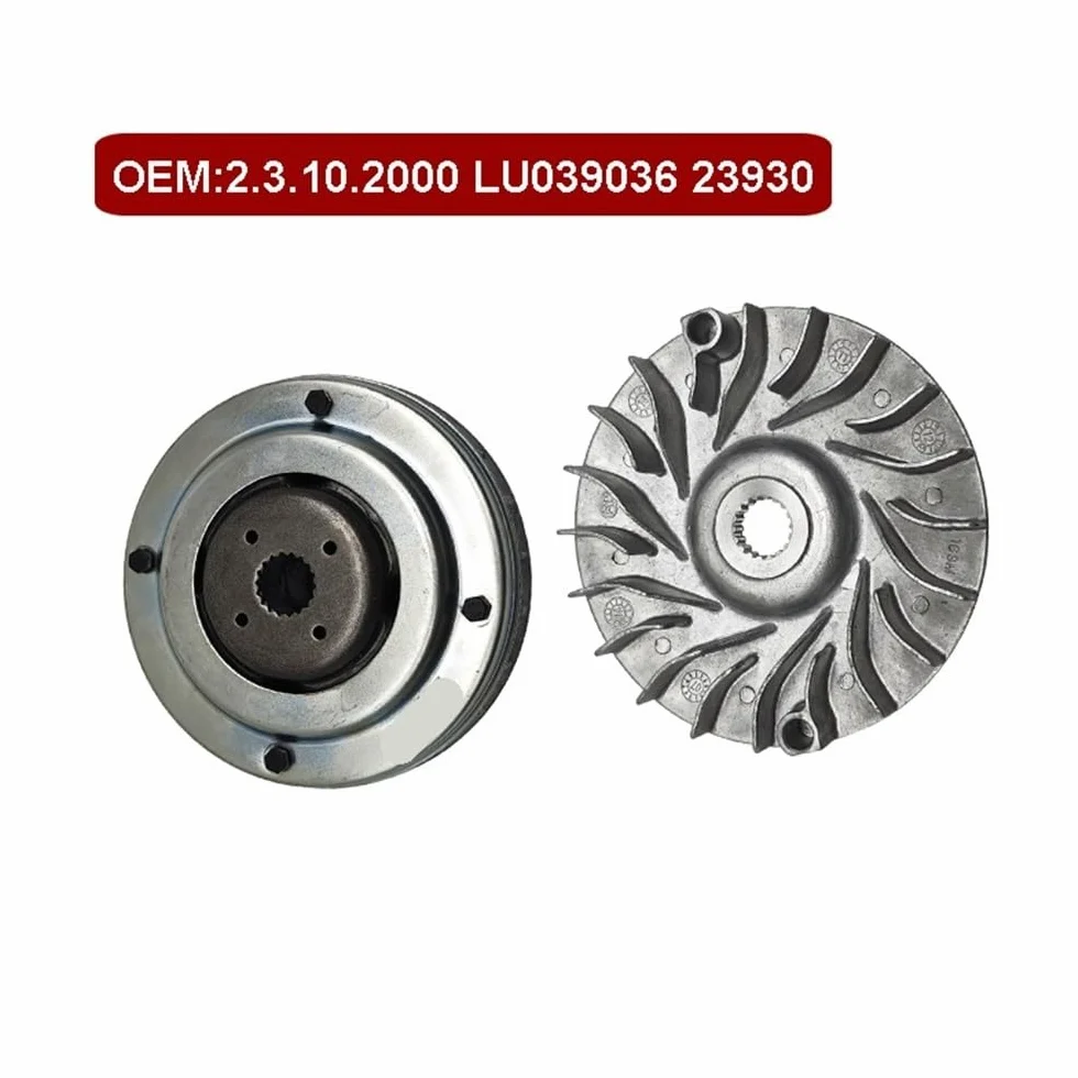 Kit DE variador DE 132MM 18T apto for Xingyue Linhai Buyang YP VOG 250 260 300 for JCL Znen 170MM ATV Buggy Scooter piezas LU039036