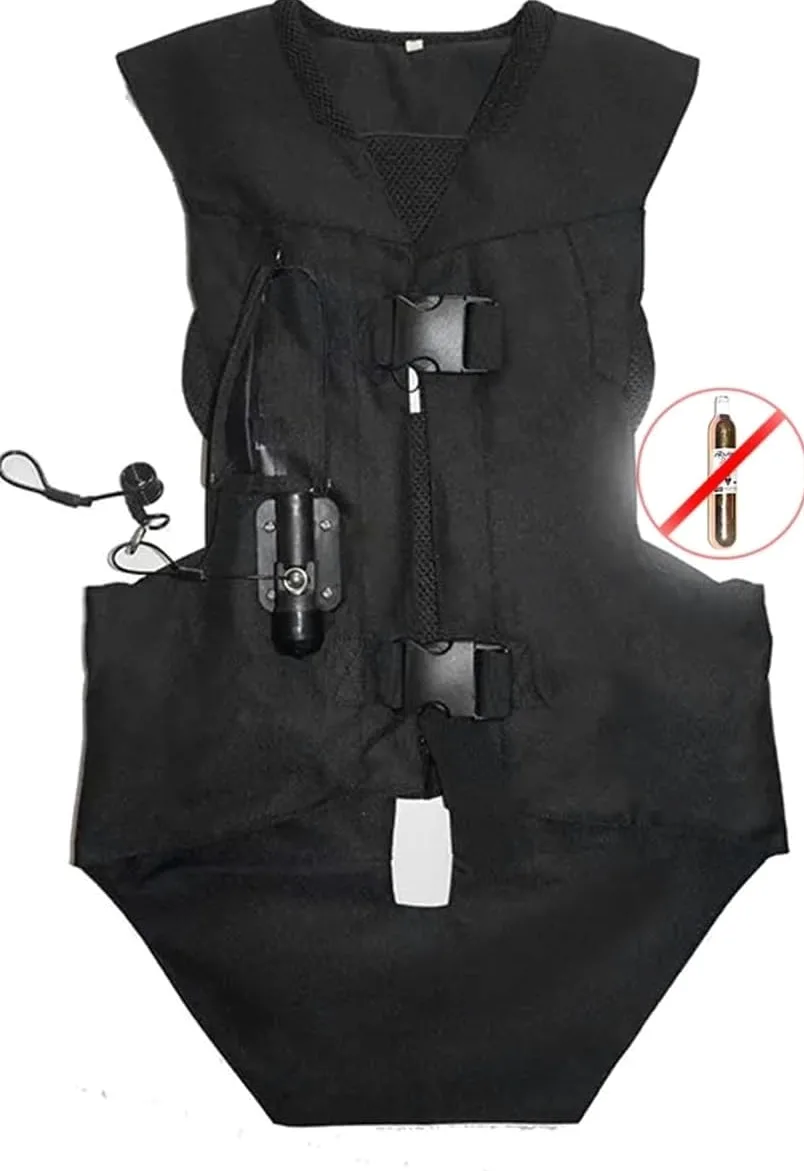 Chaleco Airbag para Equitación Mujer, Protector Reflectante y motoTranspirable, Prevención de Caídas Montando a Caballo