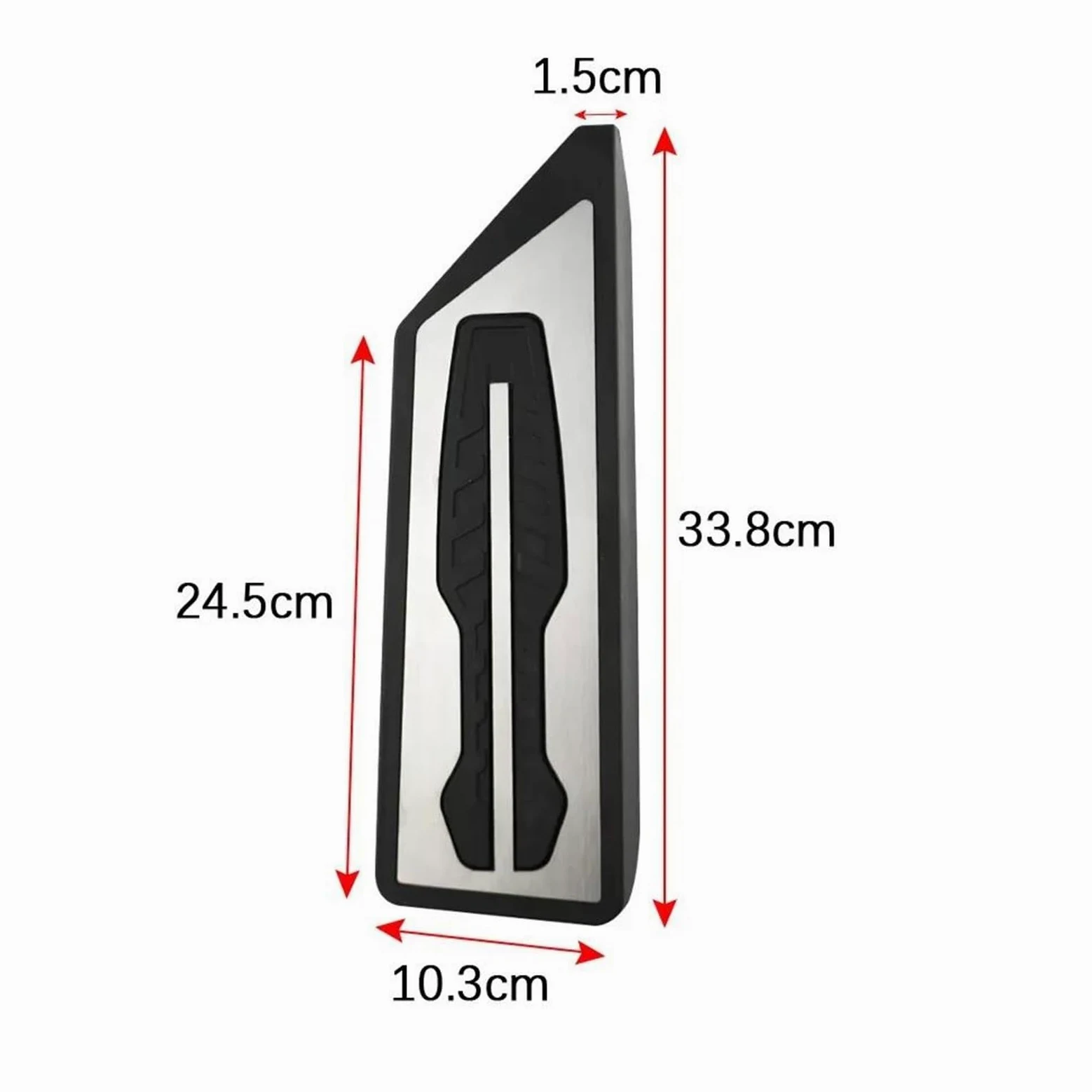 Pedales De Acelerador Freno Y Reposapiés Para BMW X1 F48 Serie 2 F44 Para Vehículos Con Volante A La Izquierda(AT with Rest 3pcs)
