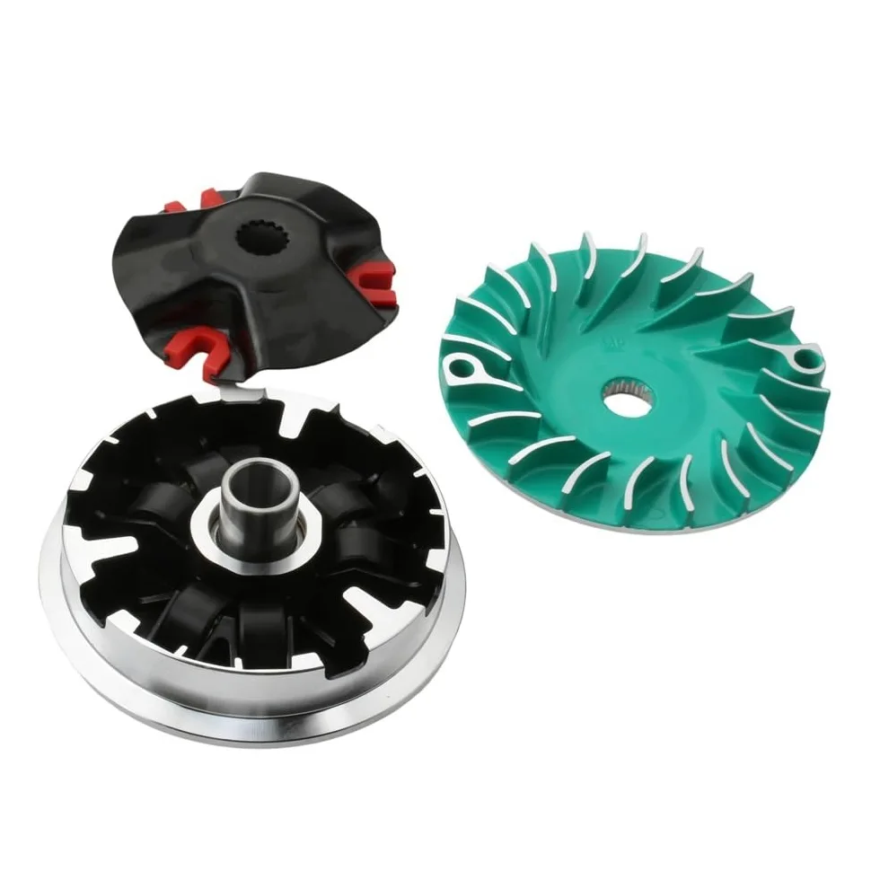 Scooter para Yw125 para Zuma 125 BWS Kit de variador Carreras Juego Rodillos 11,7g para Yamaha para Cygnus X para Yw ZY125T XC125 para FlameX 125cc 4T