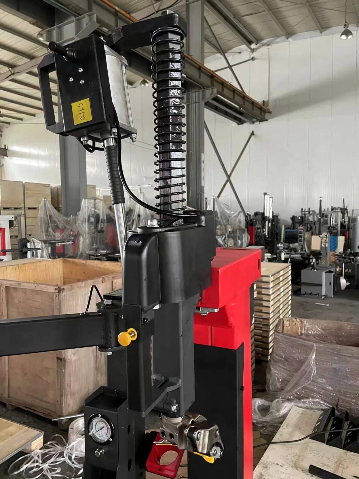 Tire Changer Flips Bird Head