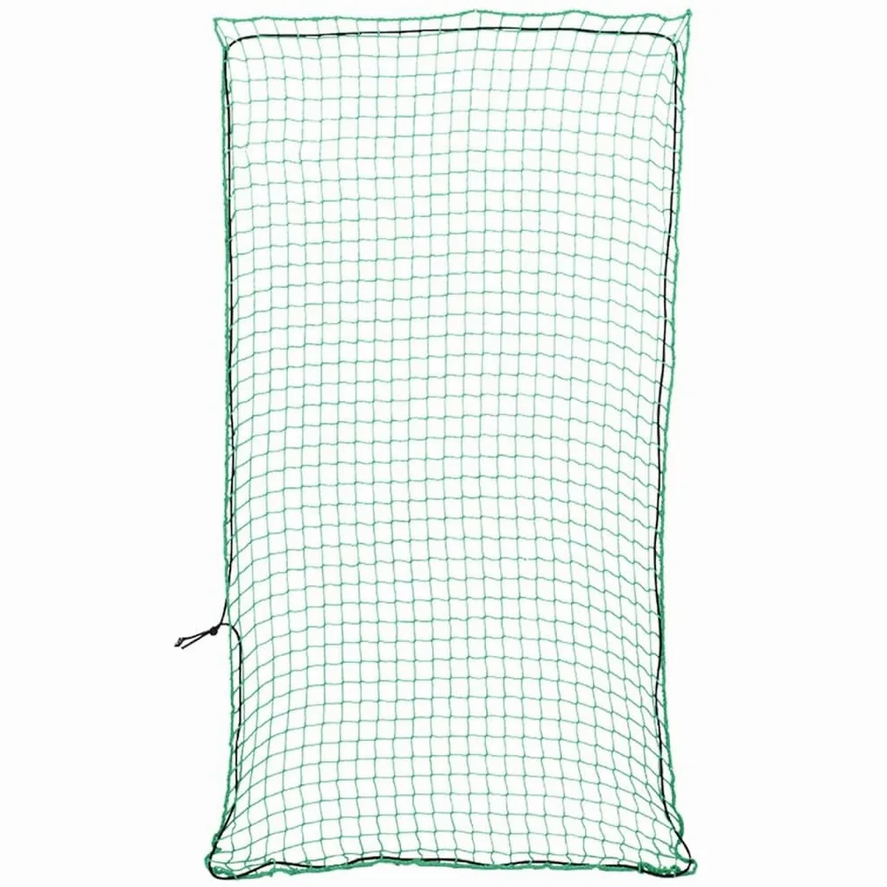 Red para remolque con cuerda de goma, color verde, 4 x 2 m, polipropileno, resistente, para remolques, camiones, SUV, resistente a la intemperie, resistente a los rayos UV, versátil