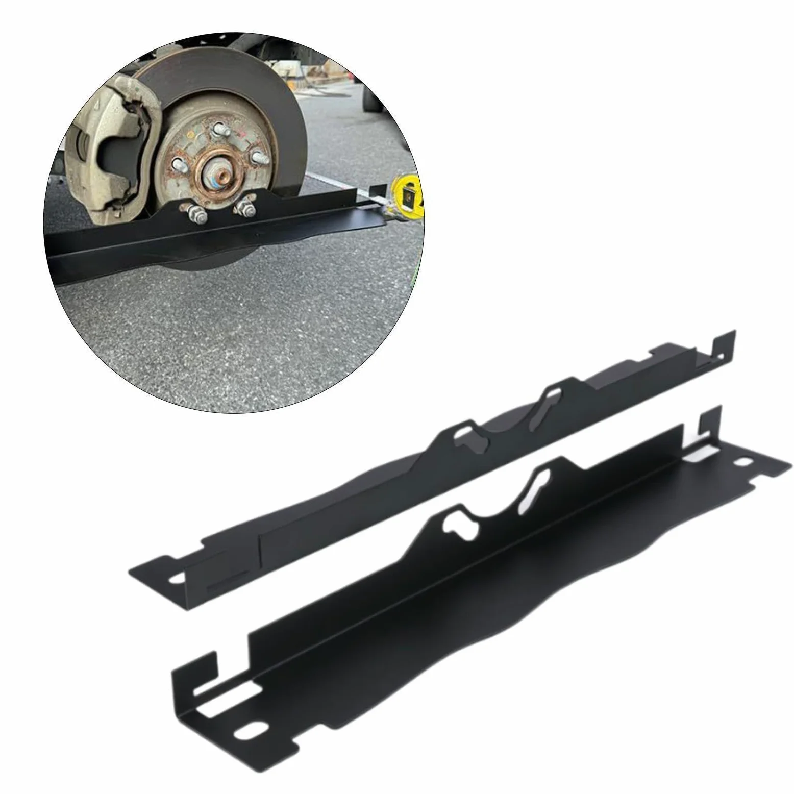 Placa de Herramienta de alineación de convergencia de Ruedas fácil de Usar, Accesorios de Placa de posicionamiento preciso y adaptación del Usuario
