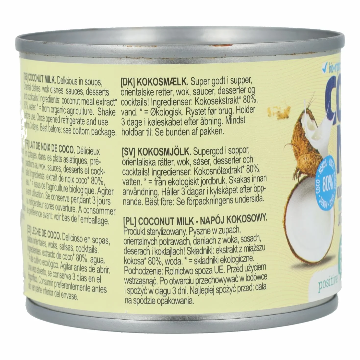 Leche Coco BIO Terrasana 200 ml