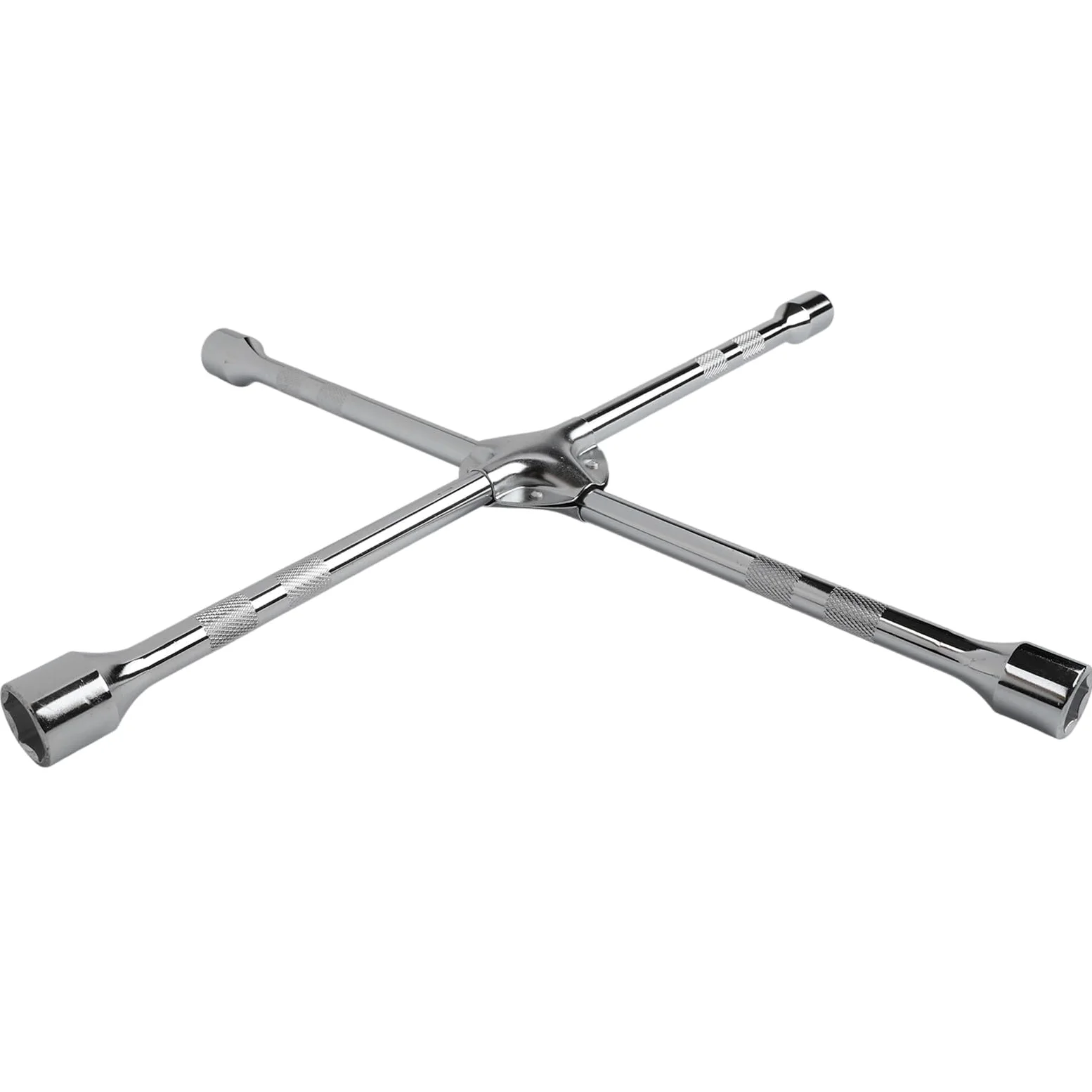 Llave de tuerca de cuatro vías, 17 mm, 19 mm, 21 mm, 23 mm, llave de vaso para tuerca de rueda de coche, herramienta de llave cruzada resistente de 18/20 pulgadas (20 pulgadas)