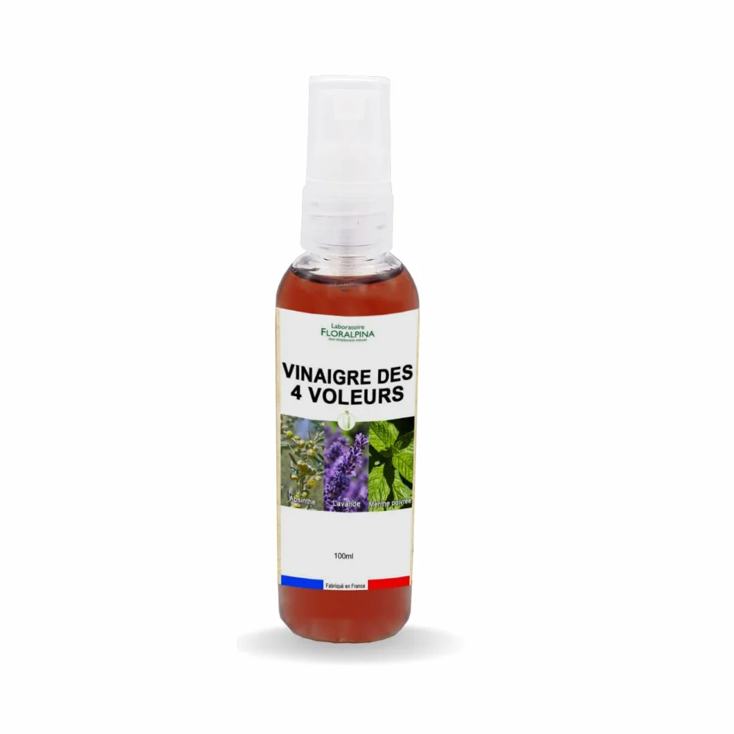 Floralpina Vinagre de 4 ladrones 100 ml Spray Natural