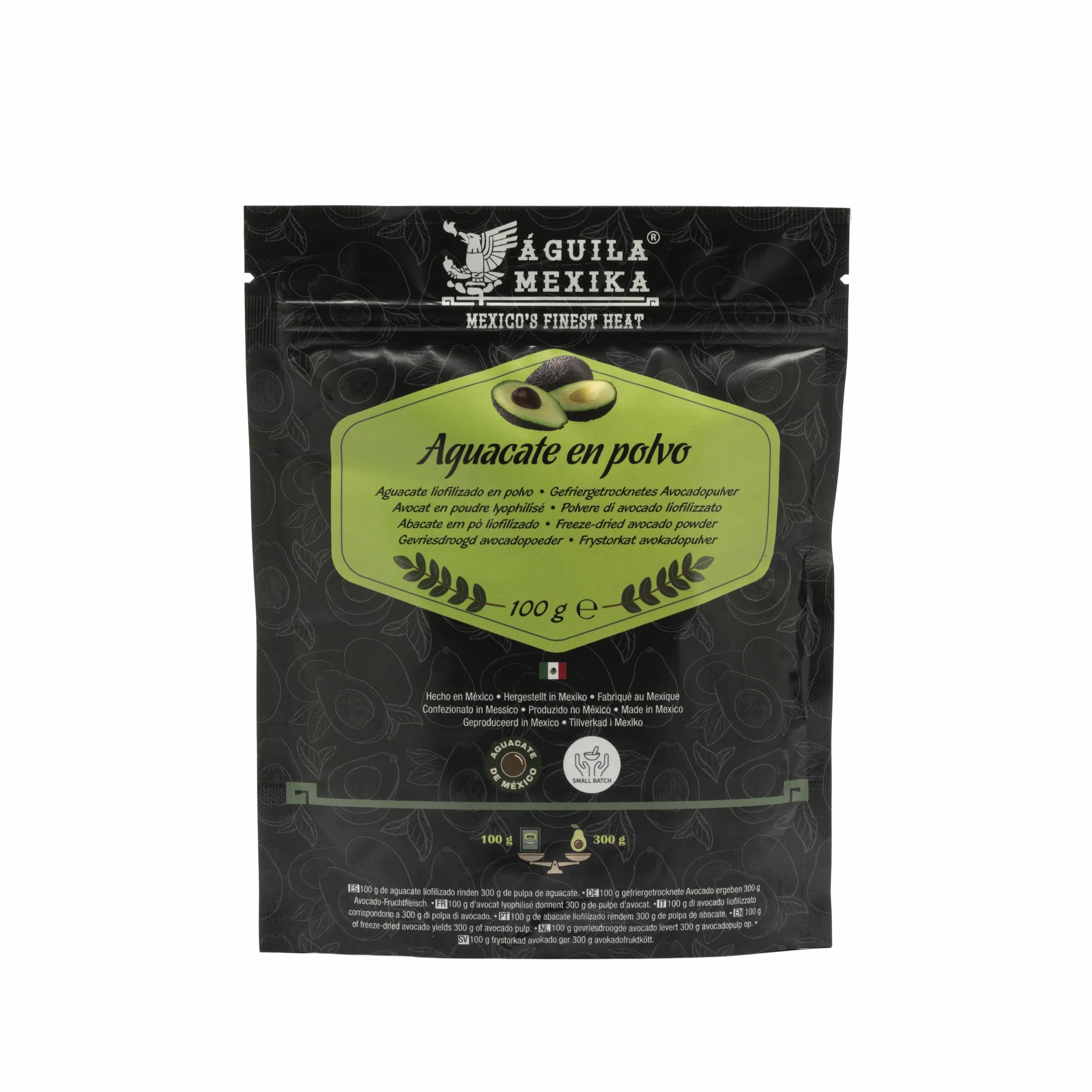 ÁGUILA MEXIKA Aguacate en polvo 2-Pack Hass liofilizados