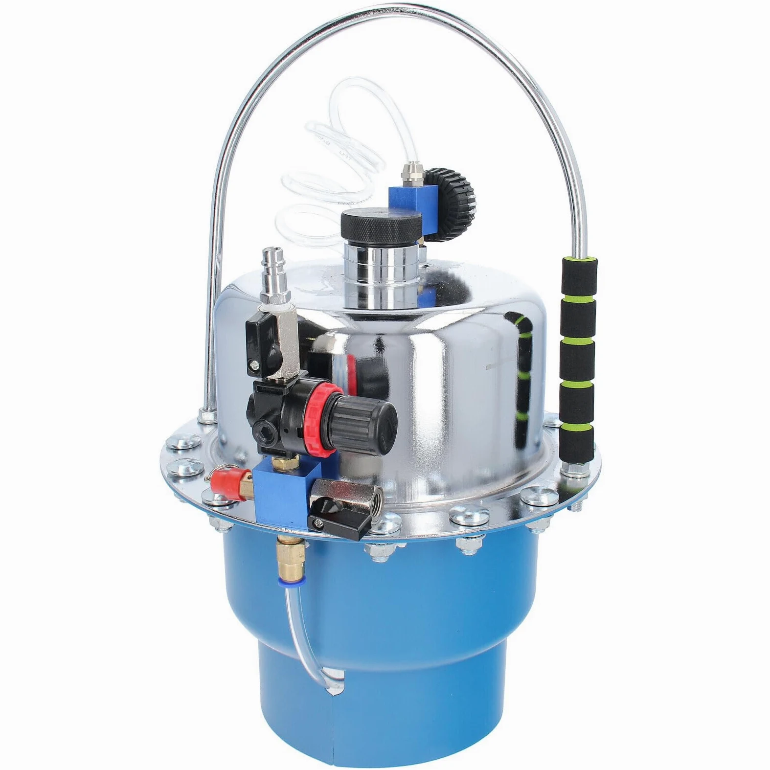 Profesional de aire comprimido de purgador de frenos + Adaptador Juego de frenos de vapor dispositivo Herramientas