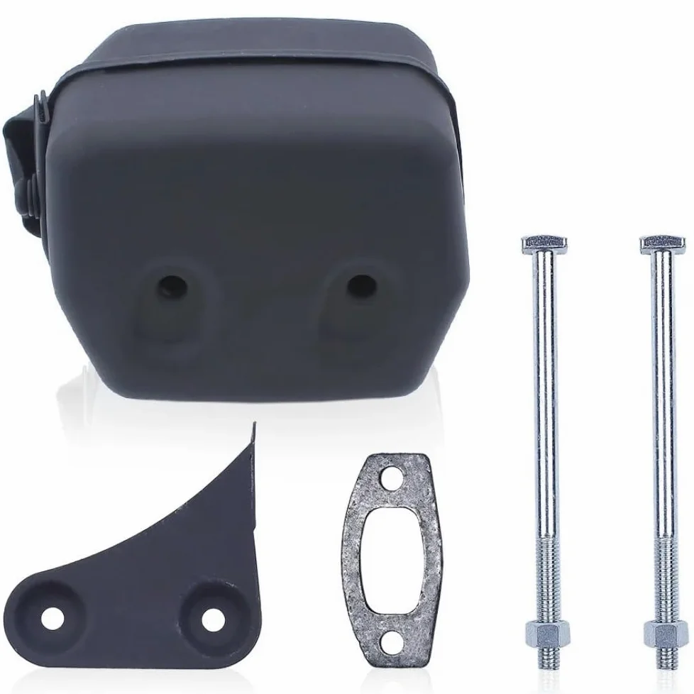 Kit de juntas de tuercas y pernos del soporte de escape del silenciador apto for motosierra H 50 51 55 R 501766605 503218202 537127901