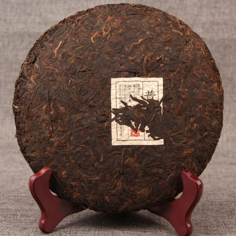 Tarta Qizi de Yunnan Té Puer Viejo Shu Puerh 357g