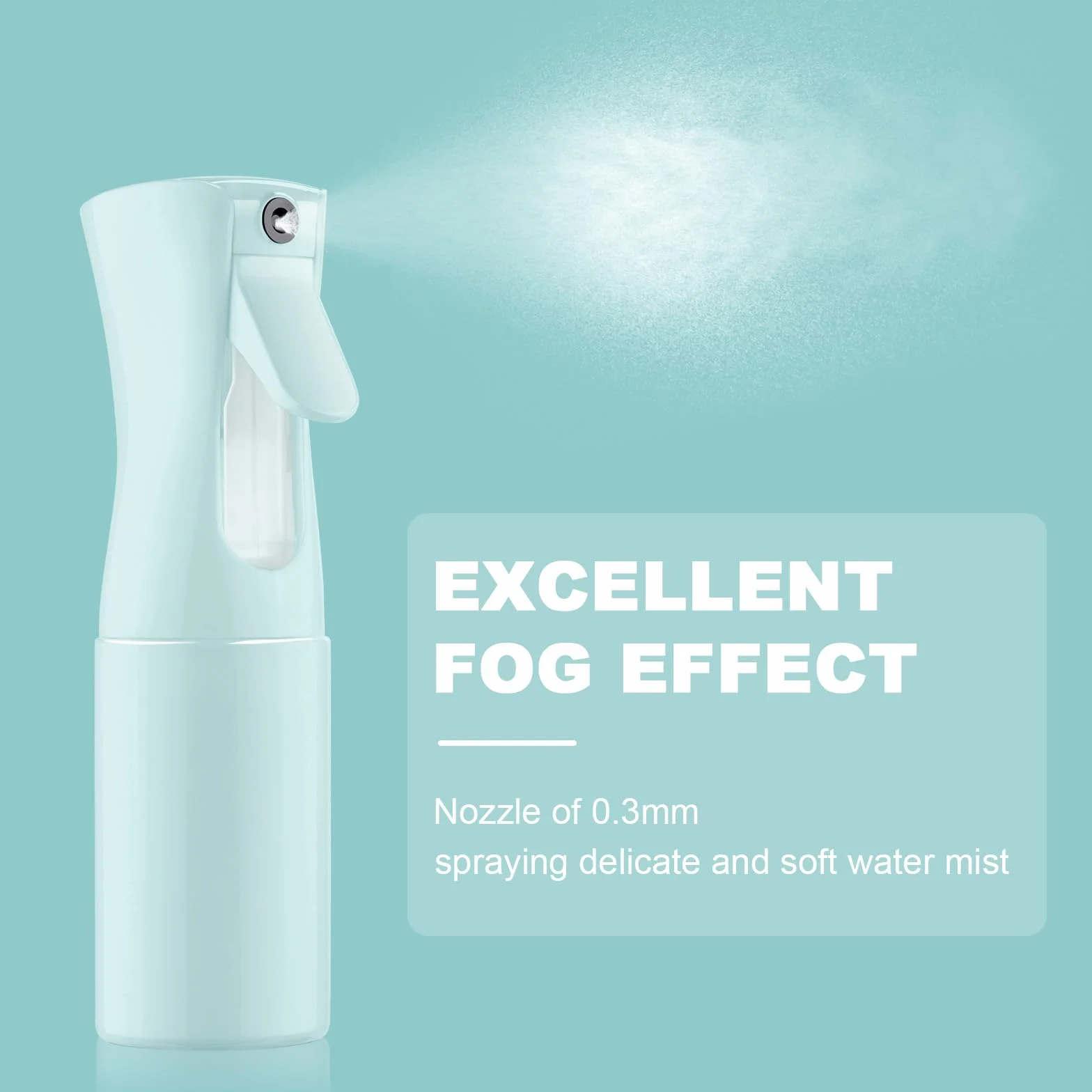 Vaporizador Agua Peluqueria 200ml Pulverizador Reutilizable Azul Claro Morado