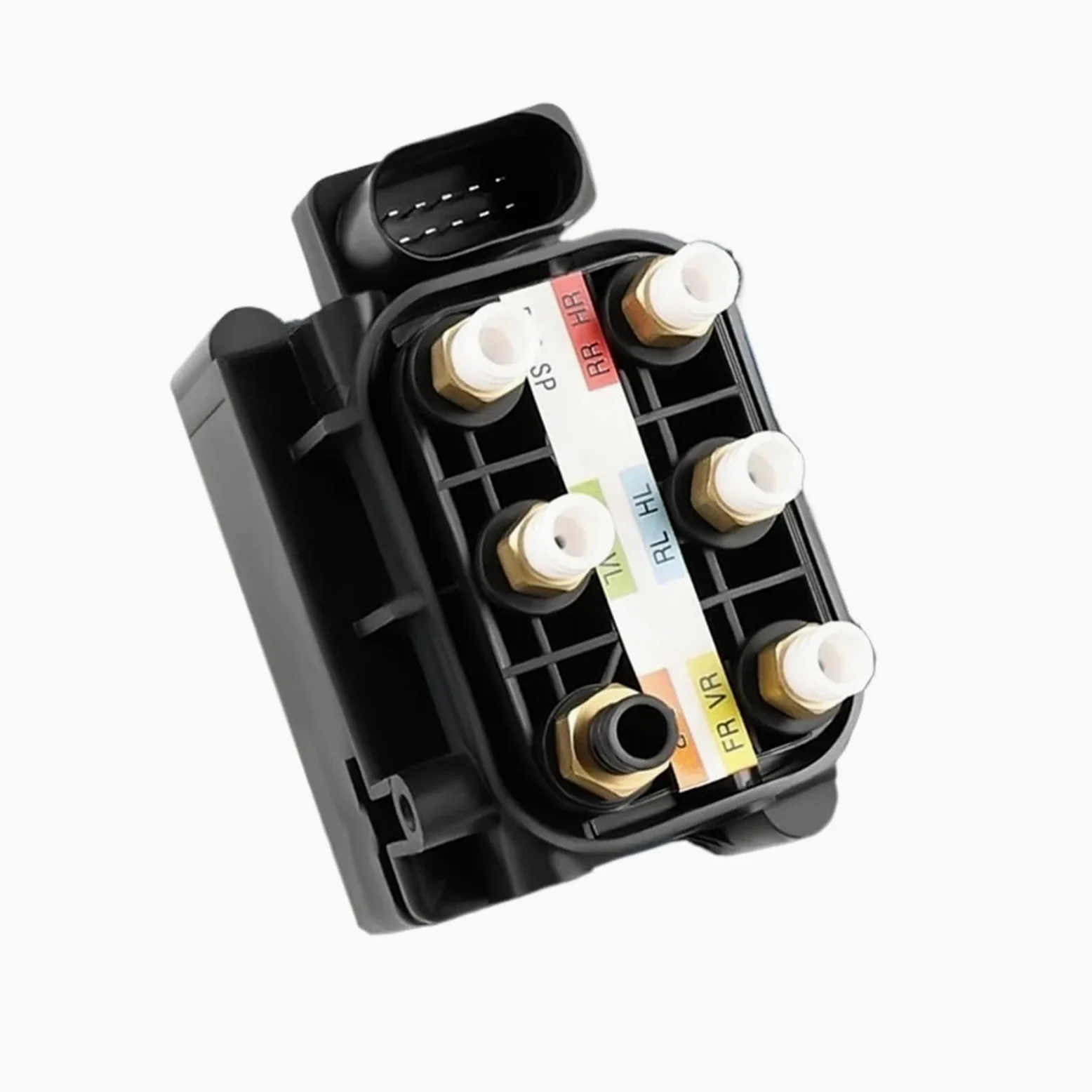 Suspensiones aire,Amortiguador de aire Bloque de válvula solenoide de suministro de bomba de compresor de suspensión neumática para Mercedes W221 W166 W164 W251 W212 W222 C216