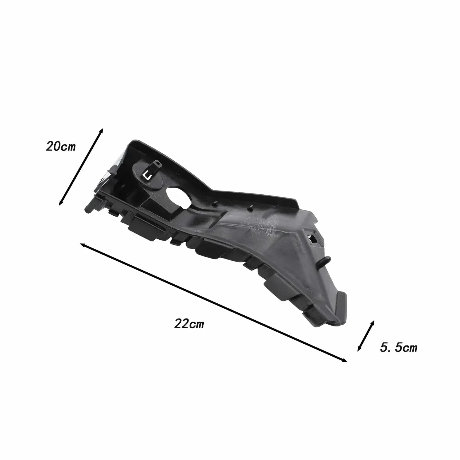 para para Citroen C1 2 uds soporte de parachoques delantero retenedor montaje repuesto lateral izquierdo y derecho