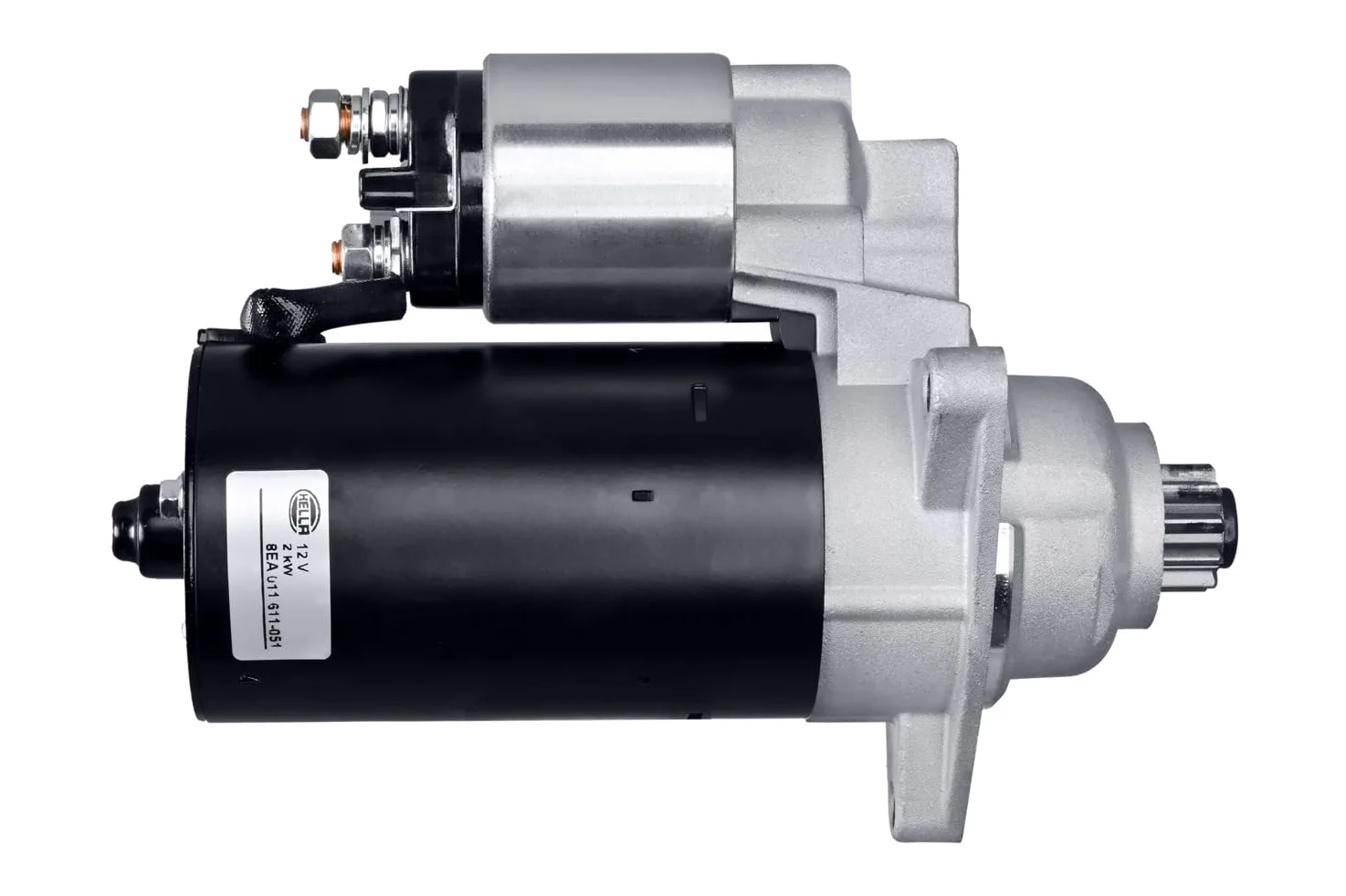 HELLA 8EA 011 611-051 Motor de arranque - 12V - 2kW