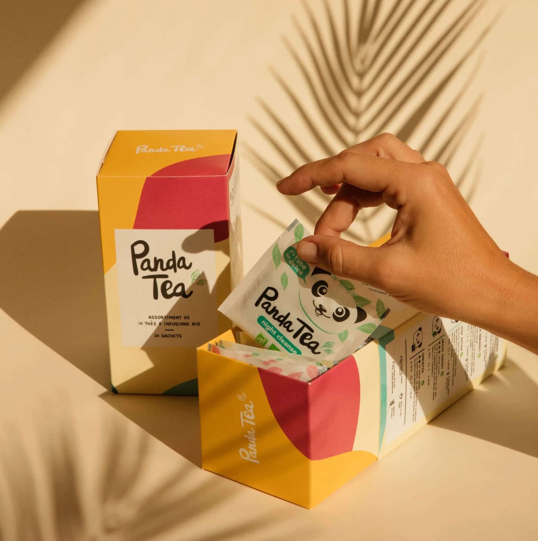Estuche de 20 bolsitas – Surtidos de 10 tés e infusiones orgánicas