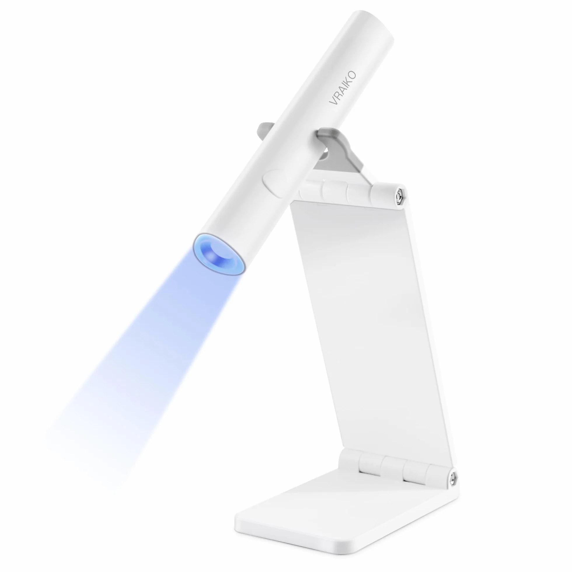 VRAIKO Minicure Luz UV de mano para uñas de gel, lámpara portátil recargable LED secado rápido