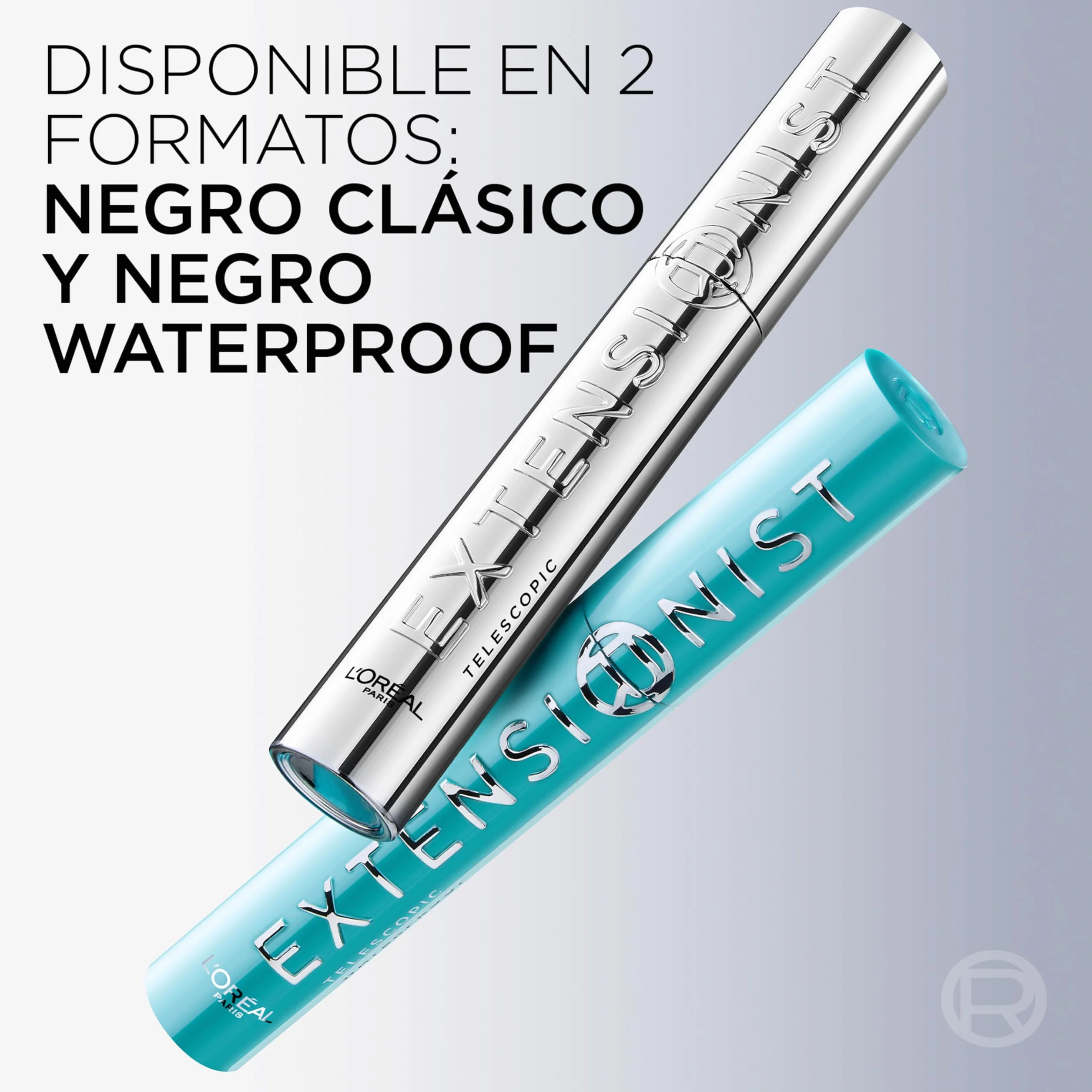 L'Oréal Paris Máscara de Pestañas Volumen y Longitud Waterproof Telescopic Extensionist 9,9 ml