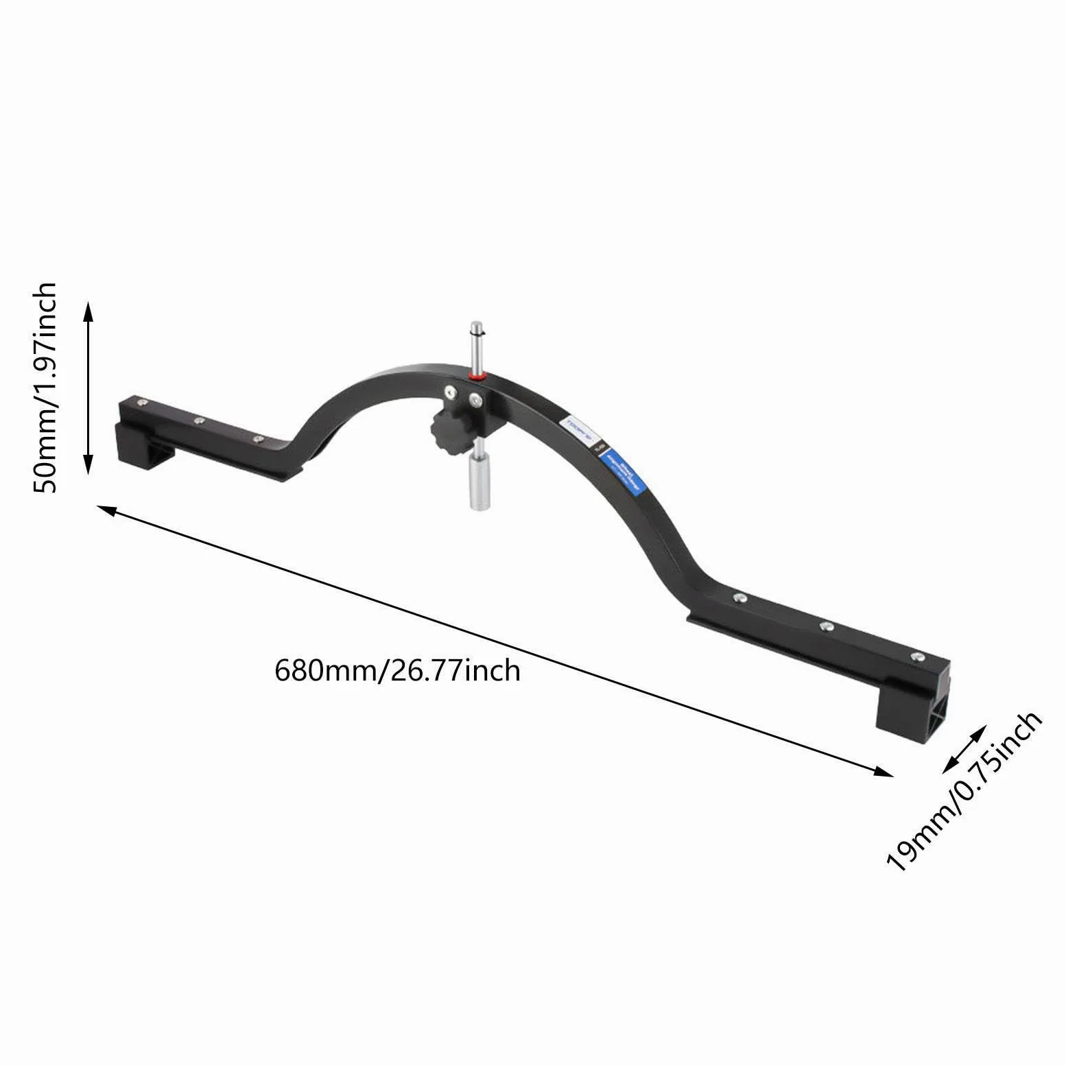 Calibrador de Alineación de Ruedas de Bicicleta, Herramienta de Ajuste de Profundo, Buje de Aleación de Aluminio, Función de Precisión, Apto, Negro