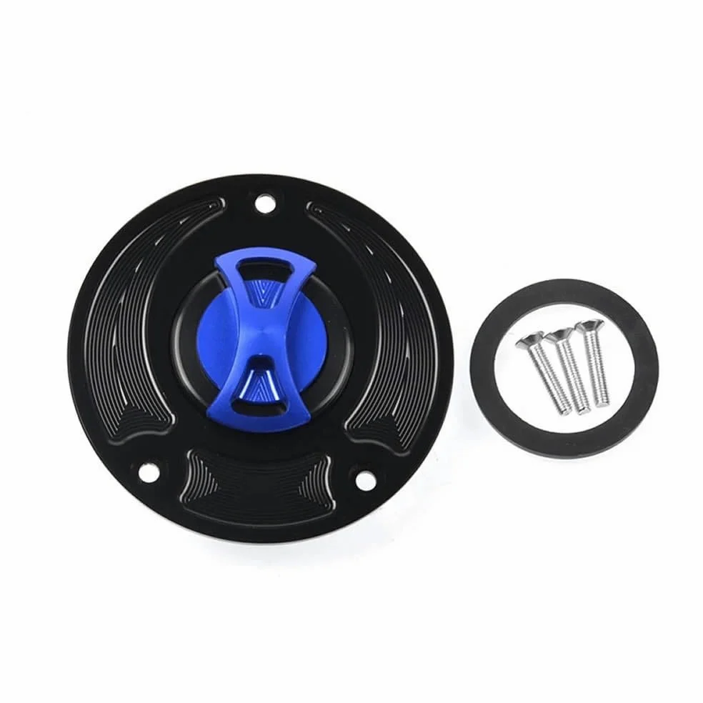 Moto Tapón Depósito Combustible Tapa del Tanque de Combustible de Motocicleta para Su&zuki GSXR 600 750 1000 1300 / SV650 SV650S / SV1000 SV1000S