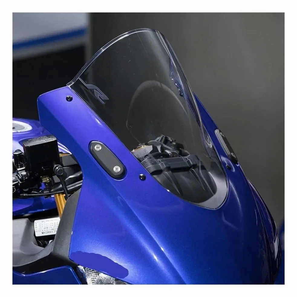 Motocicleta Deflector Aire Parabrisas De Motor para Yam&aha YZF-R3 2019-2024, Deflector De Escudo De Viento De Carenado De Pantalla Frontal De Motocicleta