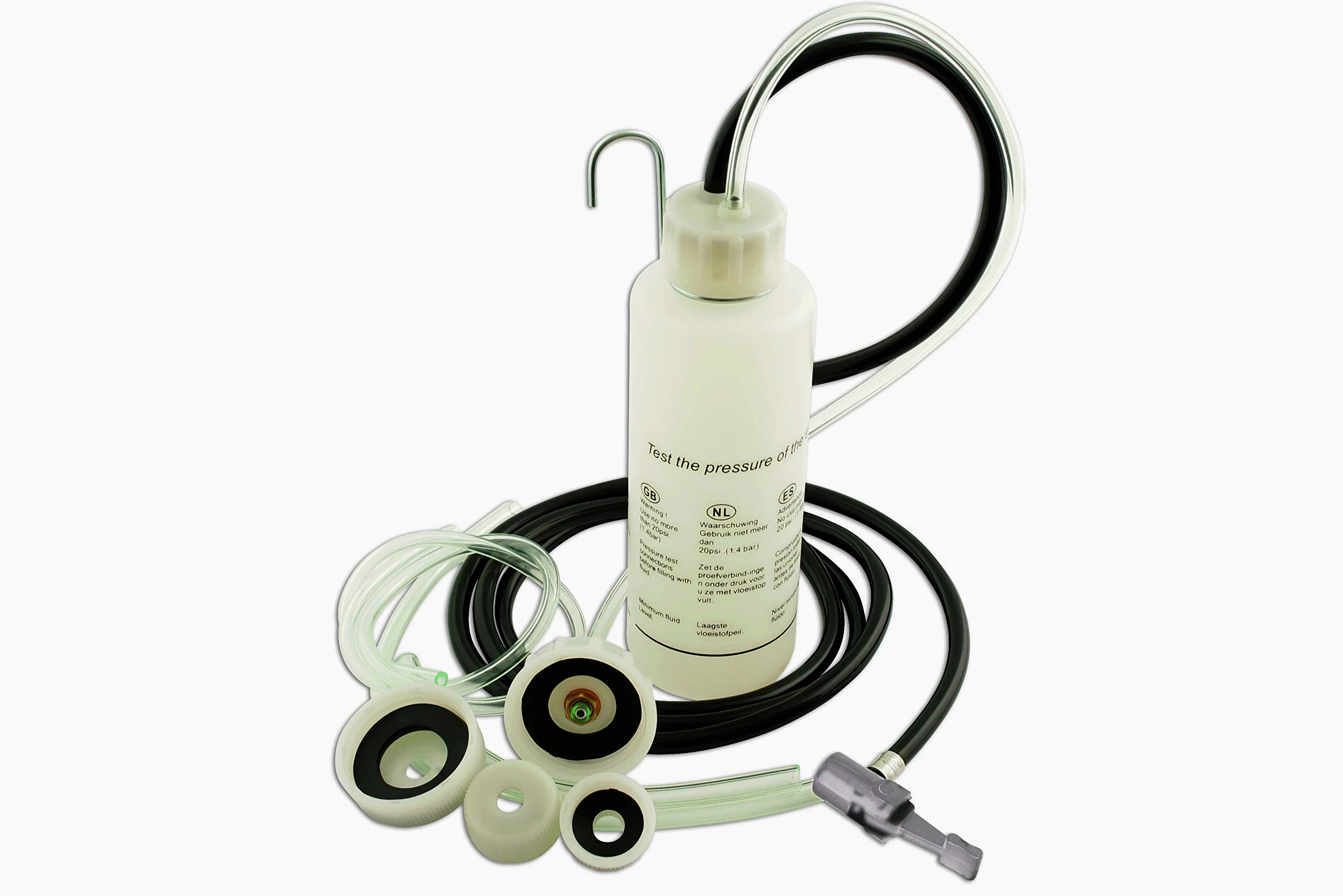 Gunson G4062 Eezibleed - Purgador de frenos con accesorios