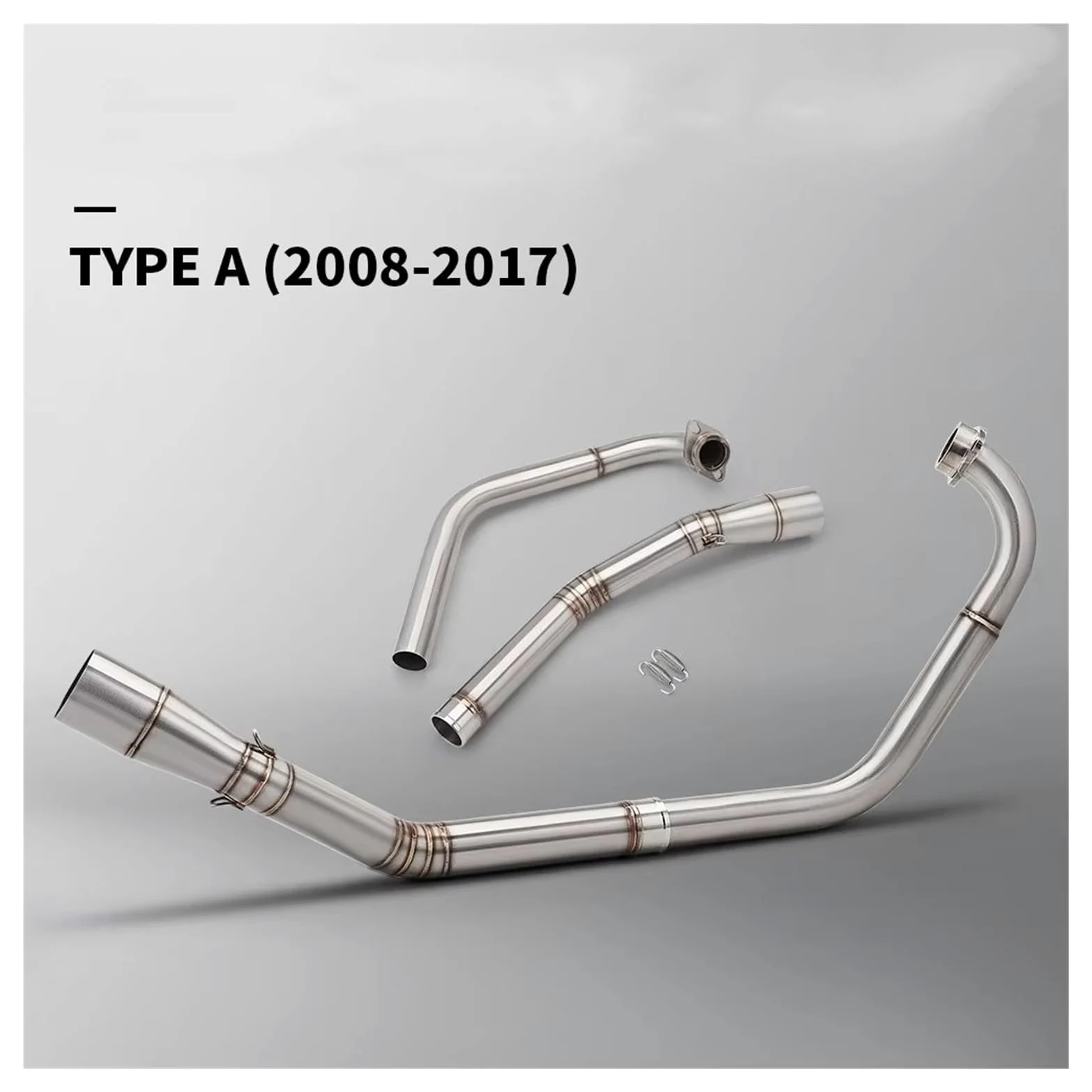 Silenciador de escape de acero inoxidable Para YZF-R15 Para R125 Para MT125 2008-2018