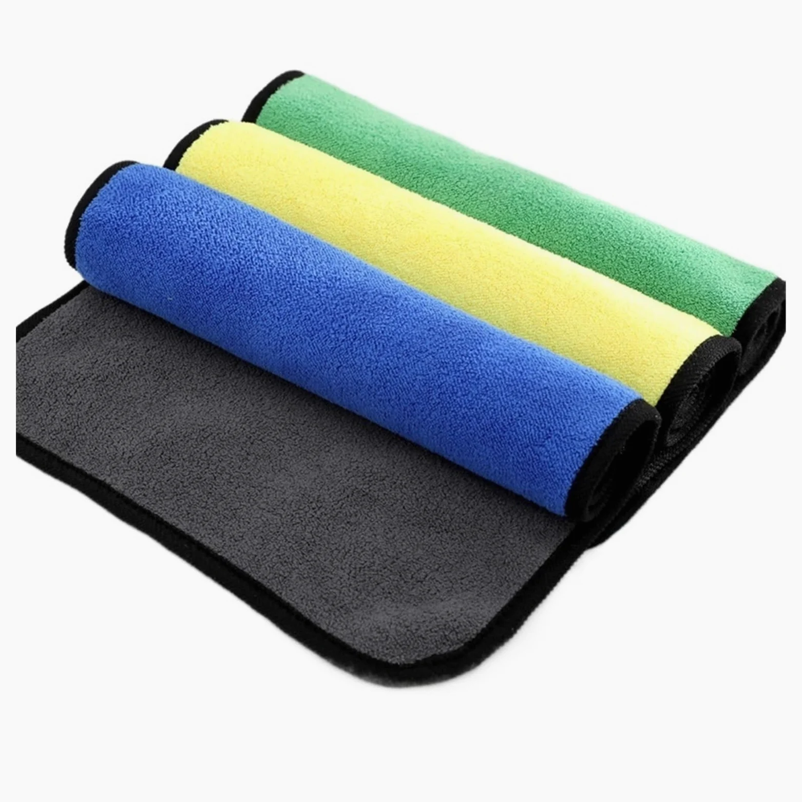 Herramientas de limpieza de automóviles Detallando Toallas para automóviles Toalla de microfibra Accesorios para automóviles Suministros de lavado para el hogar Toalla de microfibra seca Limpieza de