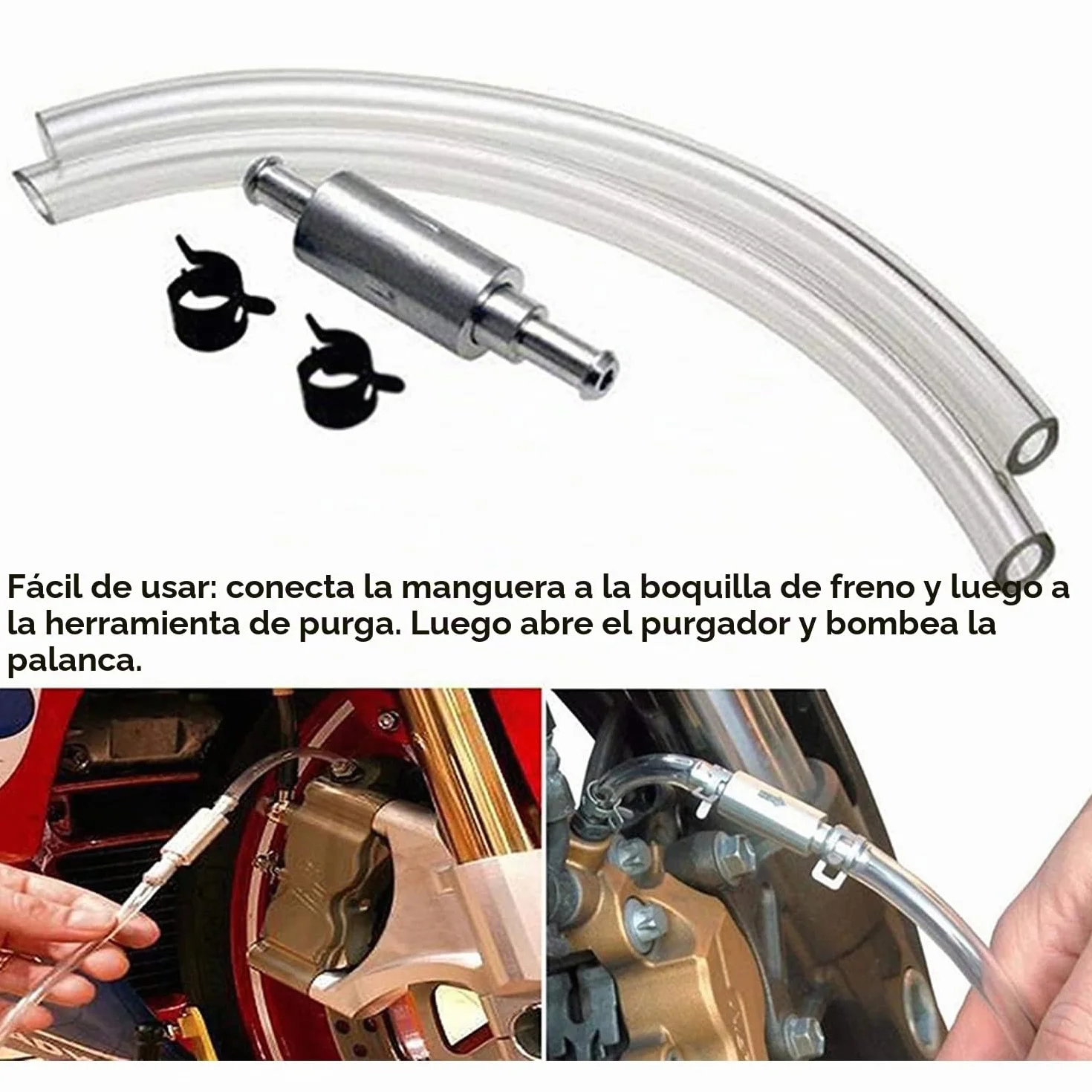 Kit de herramientas de purga de freno y embrague para moto y coche