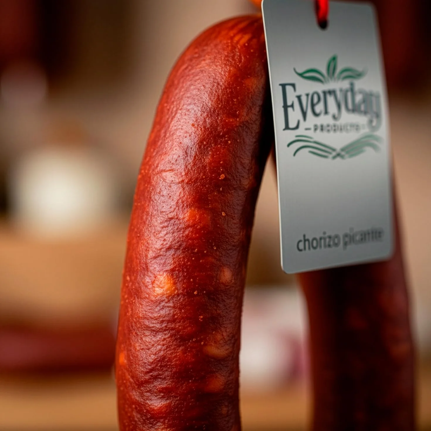 Chorizo Sarta Picante de Zamora 500g Embutido Artesano con Pimentón de La Vera Picante Sin Gluten