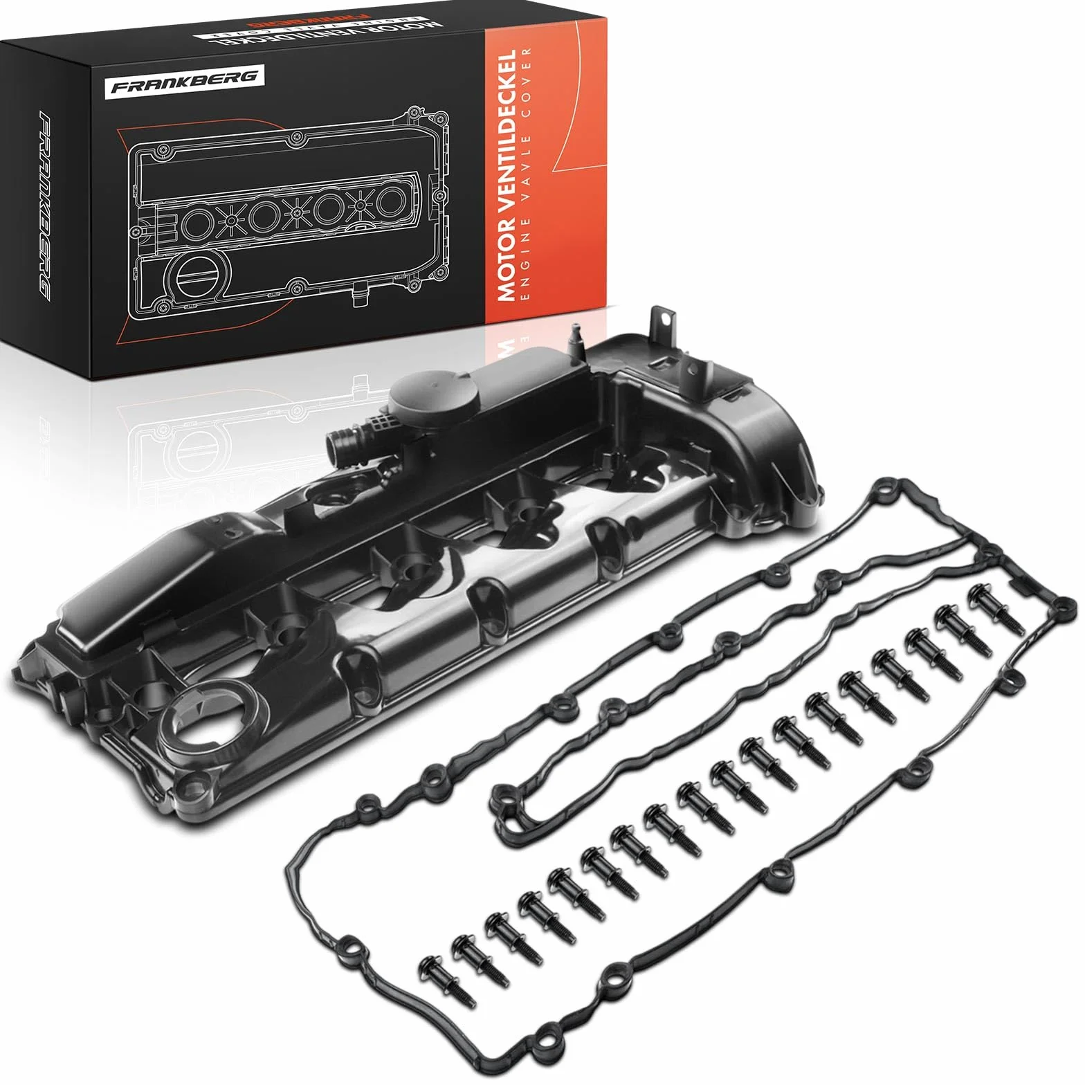 Frankberg Tapa de culata 6510109714 | Compatible con: Autobús Vito W639, Viano W639, Clase S V222 W222 X222, GLC X253, Sprinter 35-T Caja B906, Clase M W166