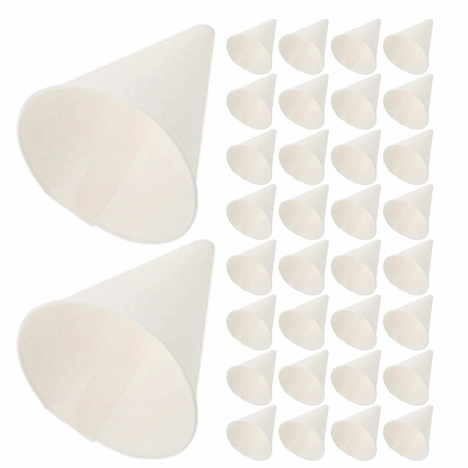 Embudo Desechable para Aceite de Motor de Papel 150 Unidades Diseño Antiderrames Embudo Pequeño para Botellas Adecuado para Cambio de Aceite y Trasvase de Líquidos Cocina y