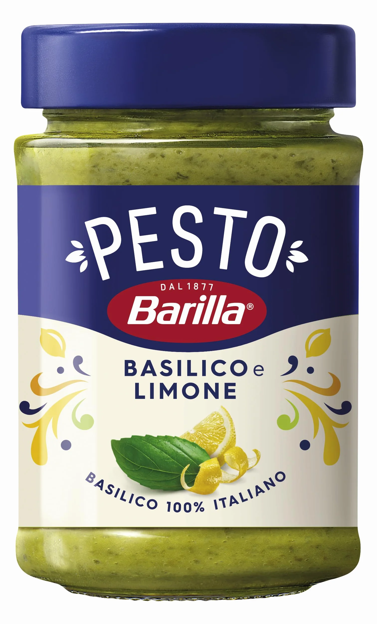 Barilla Pesto Basilico e Limone 12 x 190 g