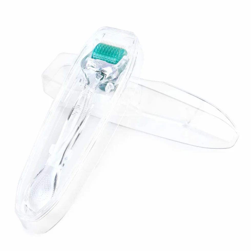 Rodillo 192 agujas 3.0mm titanio microaguja cuidado piel arrugas pérdida cabello