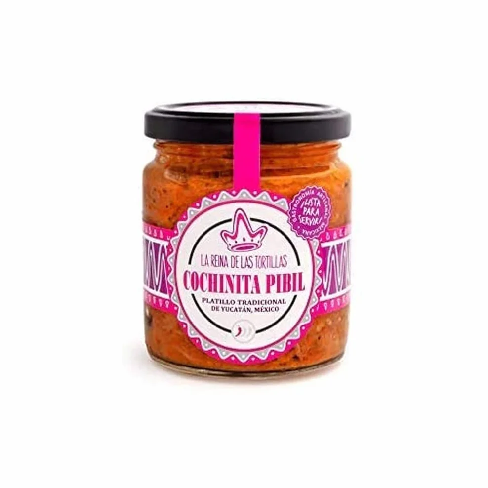 La Reina de las Tortillas Cochinita pibil 250g 6 raciones