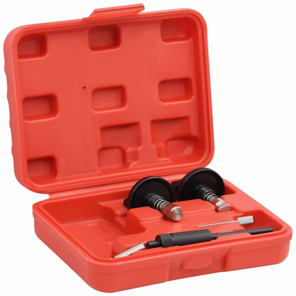 Juego de herramientas de ajuste del árbol de levas para motores diésel Vauxhall 1,3 CDTI con maletín de plástico, juego de 4 piezas para cambio de correa de dientes Z13DT, Z13DTH