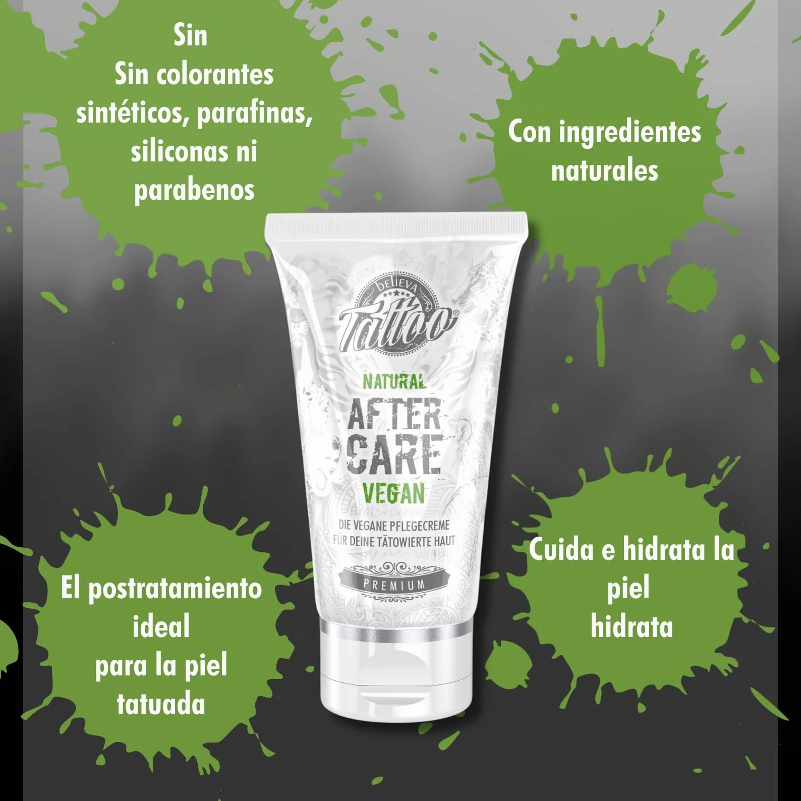 Believa Crema Cuidado Tatuaje Vegano 50ml