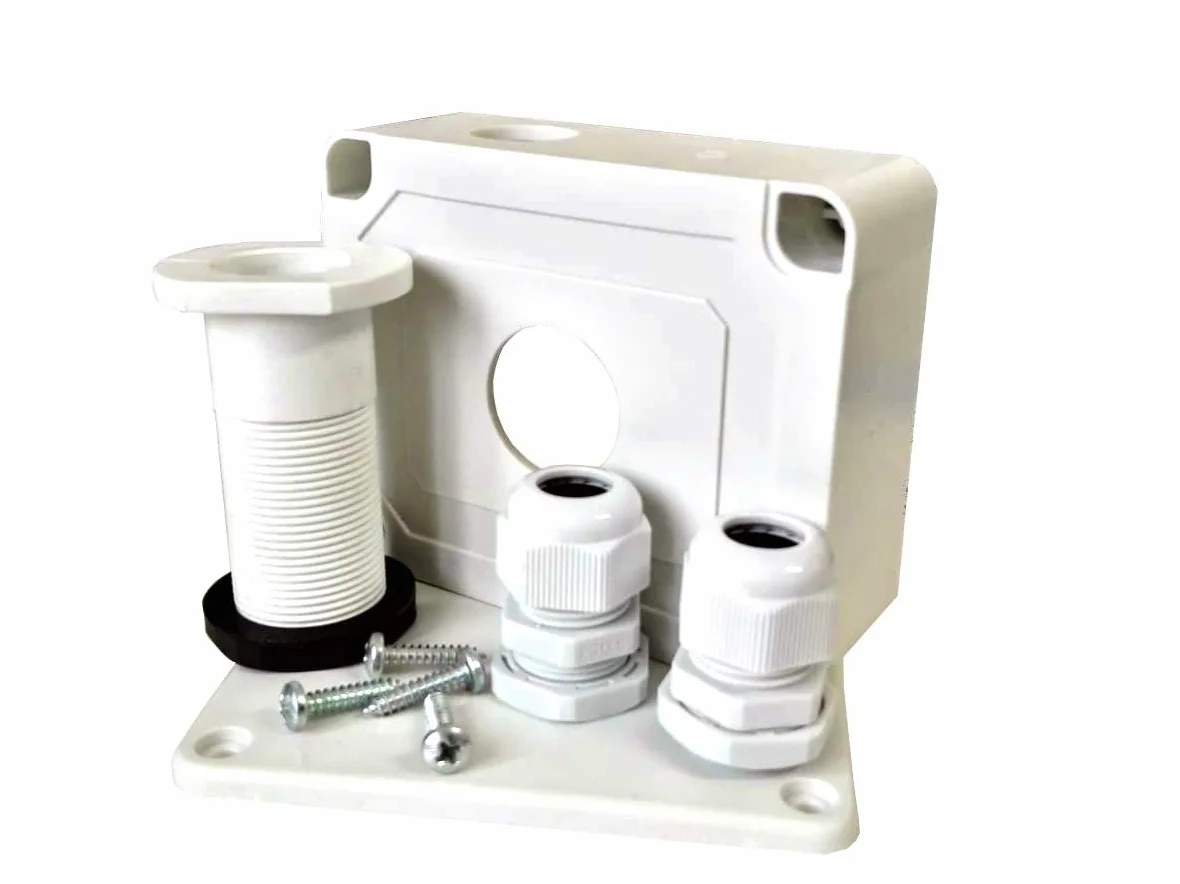 VeeTech Pasacables para techo caravana MULTIBOX con dos PG13,5 6 vías