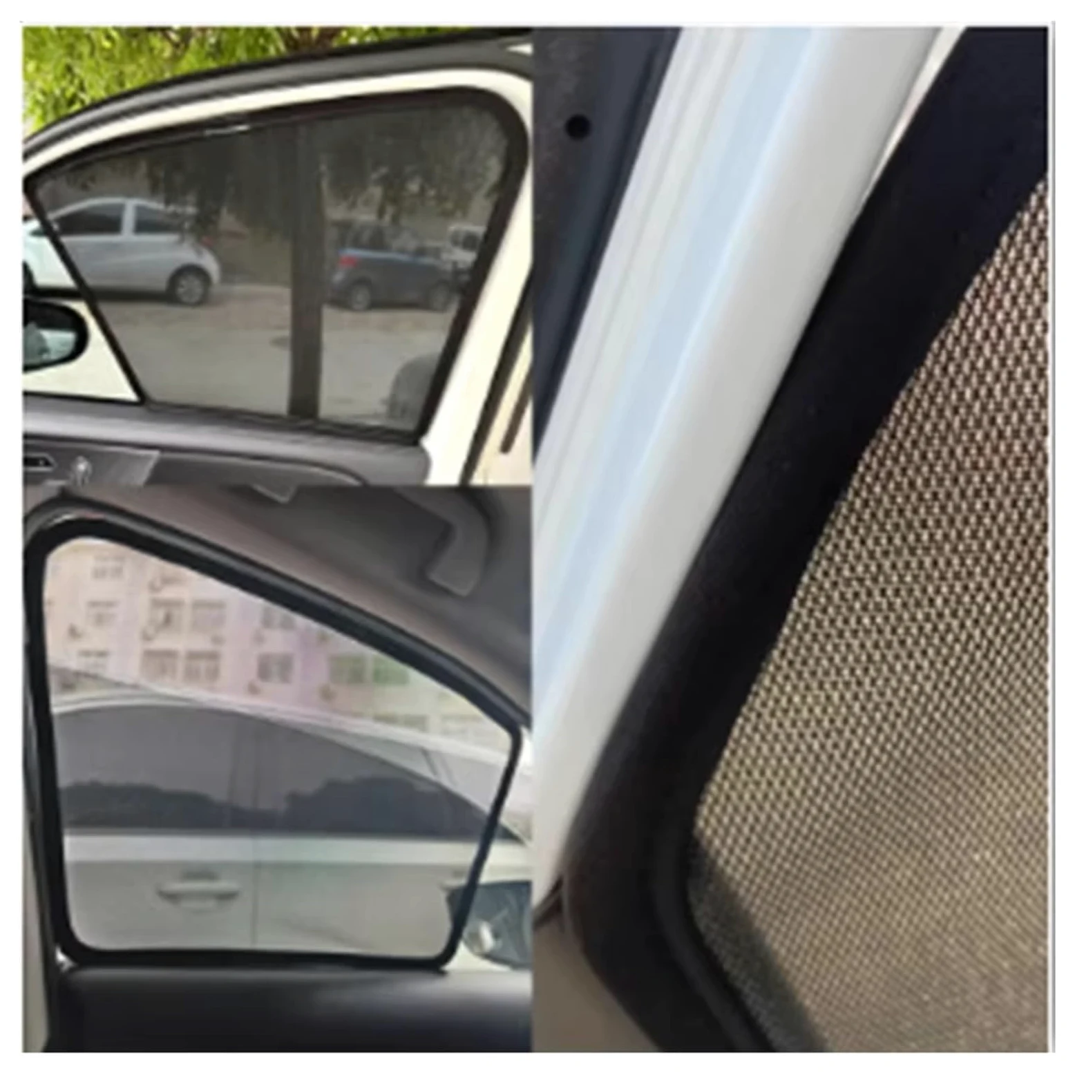 Parasol para Parabrisas Parasol De Malla para Coche, Magnético, Anti-UV, para Jeep para Grand para Cherokee WJ WG MK2 2000-2003 2004 Parasol Luna de Coche(5PCS Set)
