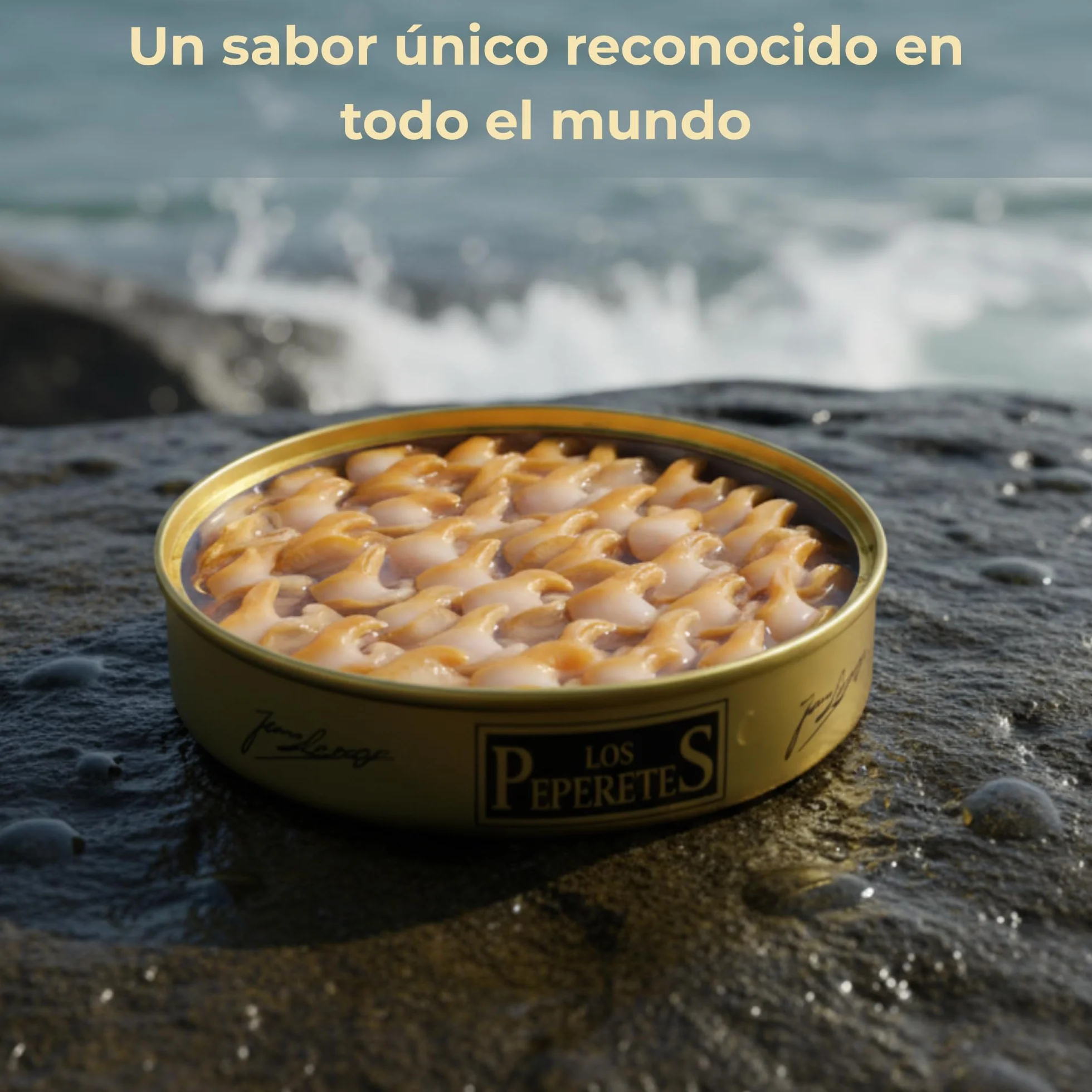 PEPERETES Berberechos al Natural Rías Gallegas 60-70 Piezas 120 Gr Conservas Artesanal Gourmet Premium