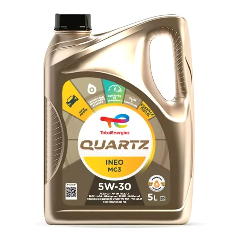 TERAM OCIOS/Aceite Automotriz Total QuARTZ INEO MC3 5W-30 Bidón 5 litros / 214070 | / 214070