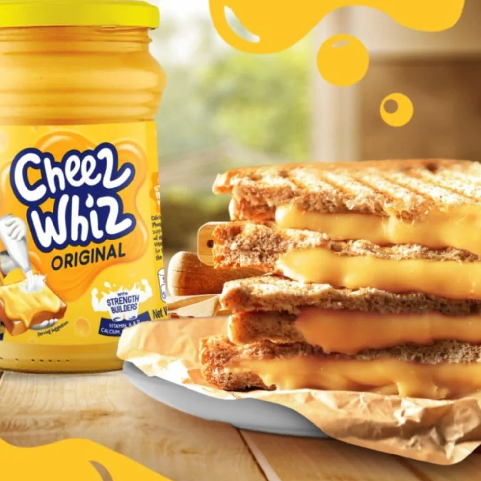 Cheez Whiz Queso Fundido para Untar, Pasta de Queso para Pan, Arepas y Galletas